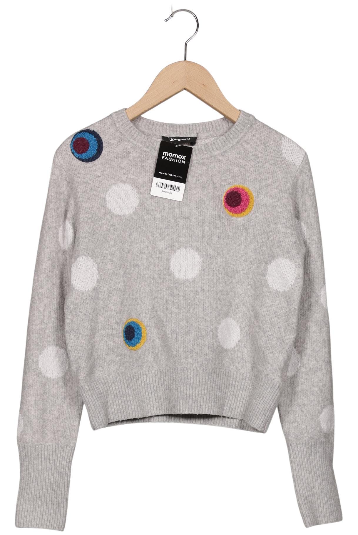 

Desigual Damen Pullover, grau, Gr. 36