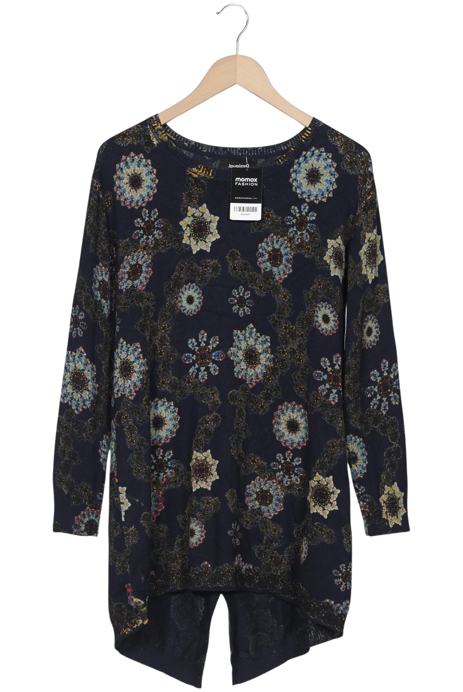 

Desigual Damen Pullover, marineblau, Gr. 34