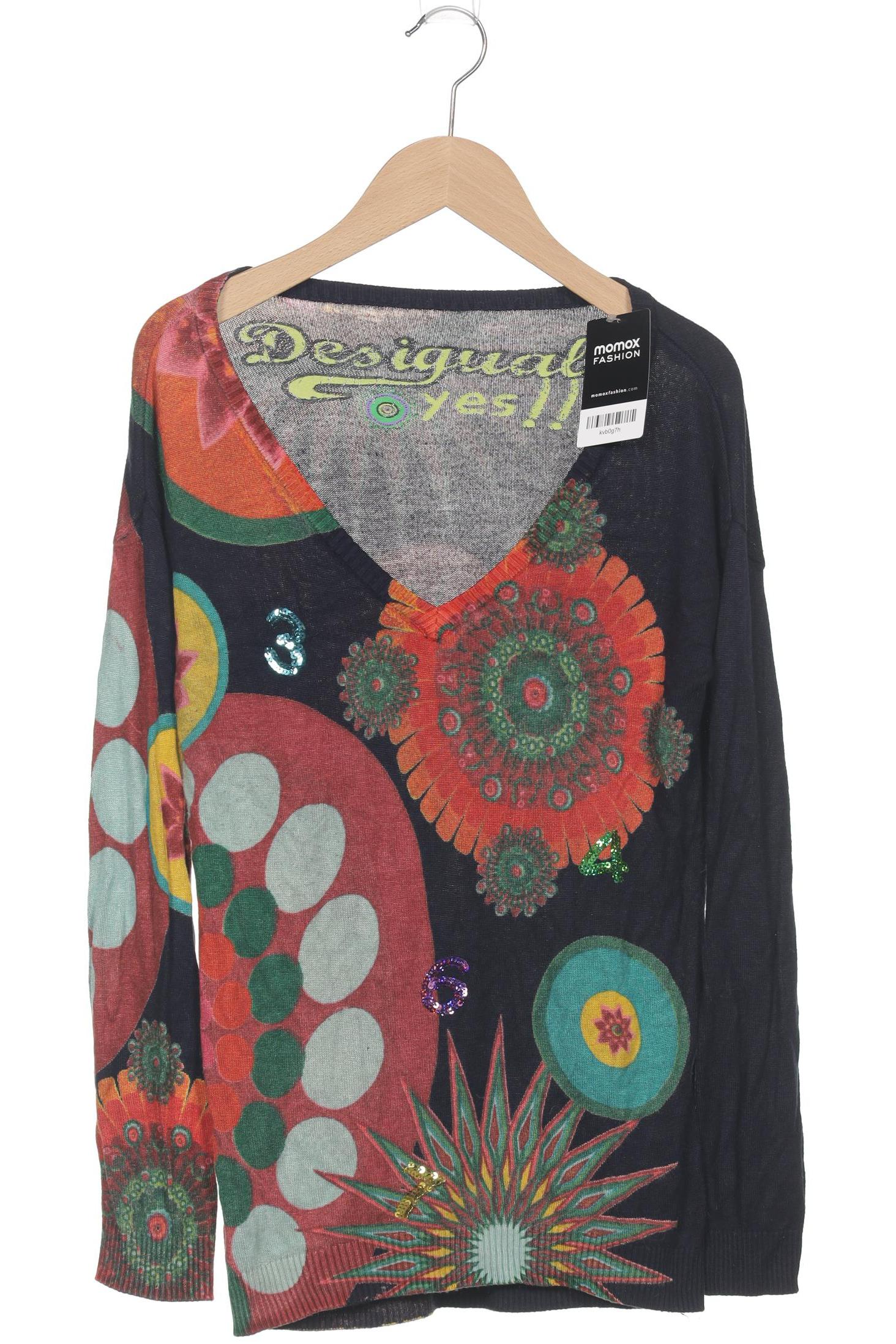 

Desigual Damen Pullover, marineblau, Gr. 38