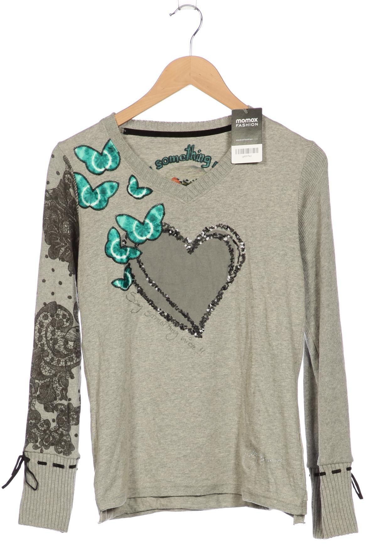 

Desigual Damen Pullover, grau, Gr. 38