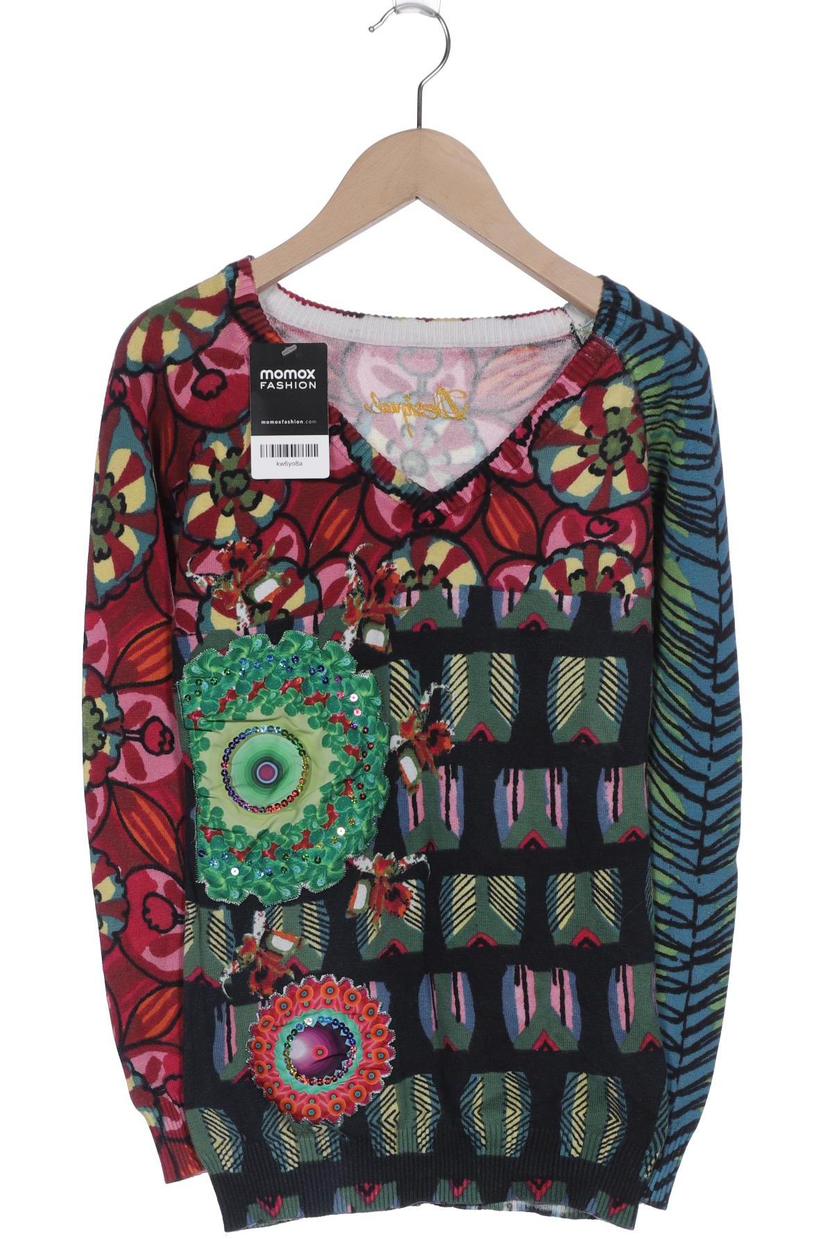 

Desigual Damen Pullover, grün, Gr. 36