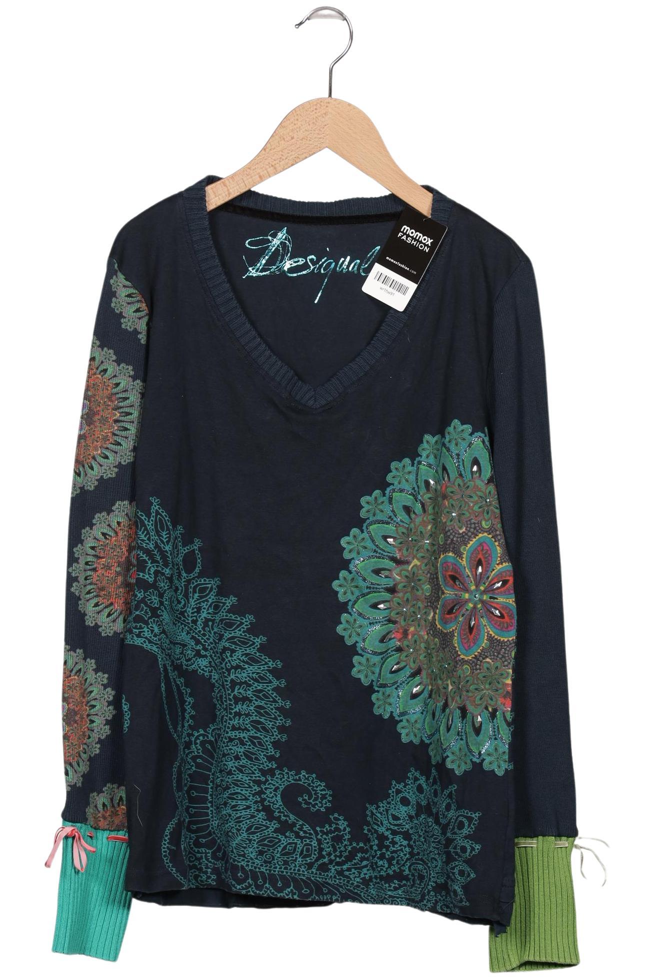 

Desigual Damen Pullover, marineblau, Gr. 44