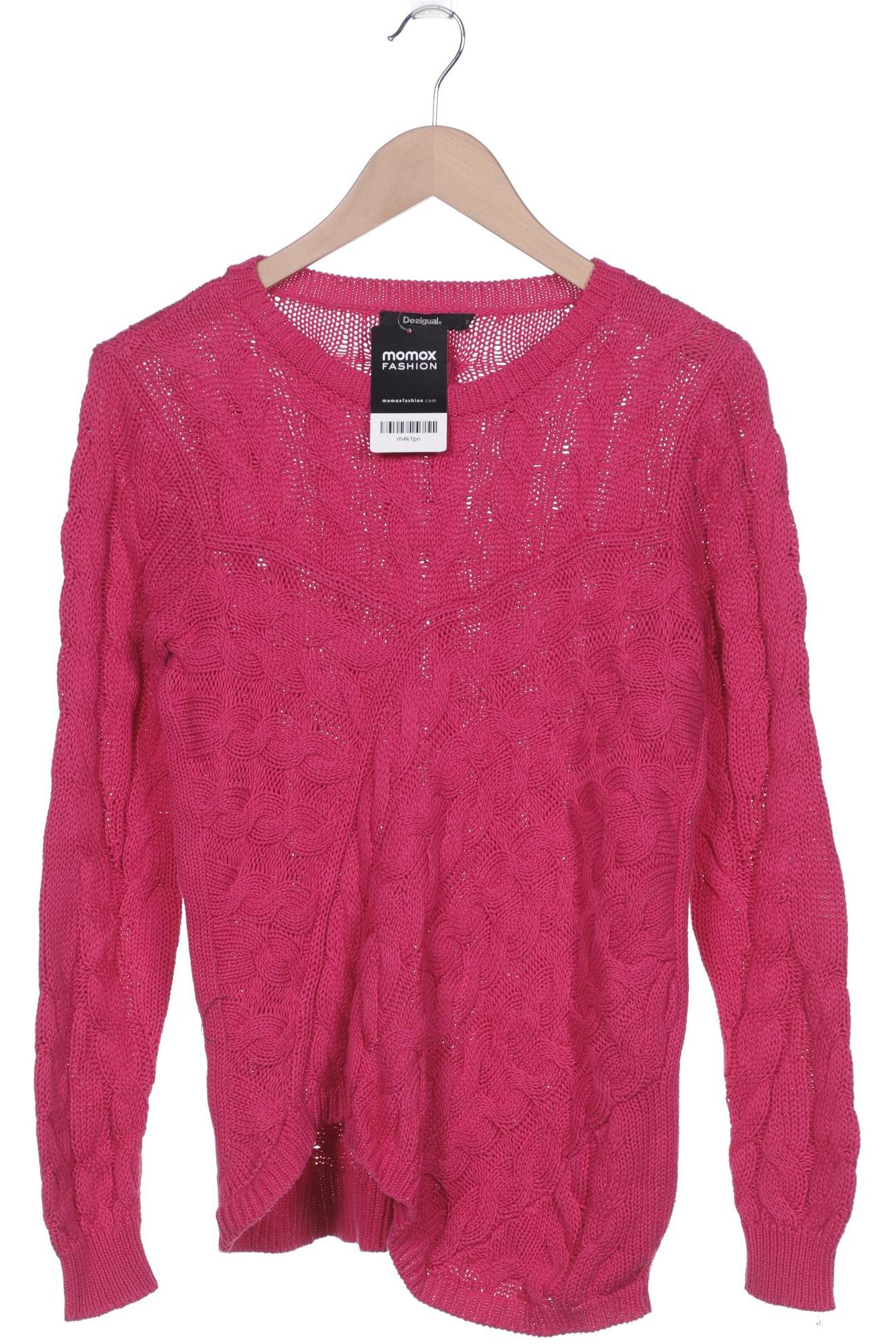 

Desigual Damen Pullover, pink, Gr. 34