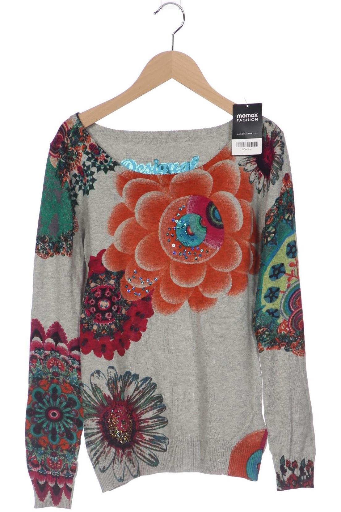

Desigual Damen Pullover, grau, Gr. 36