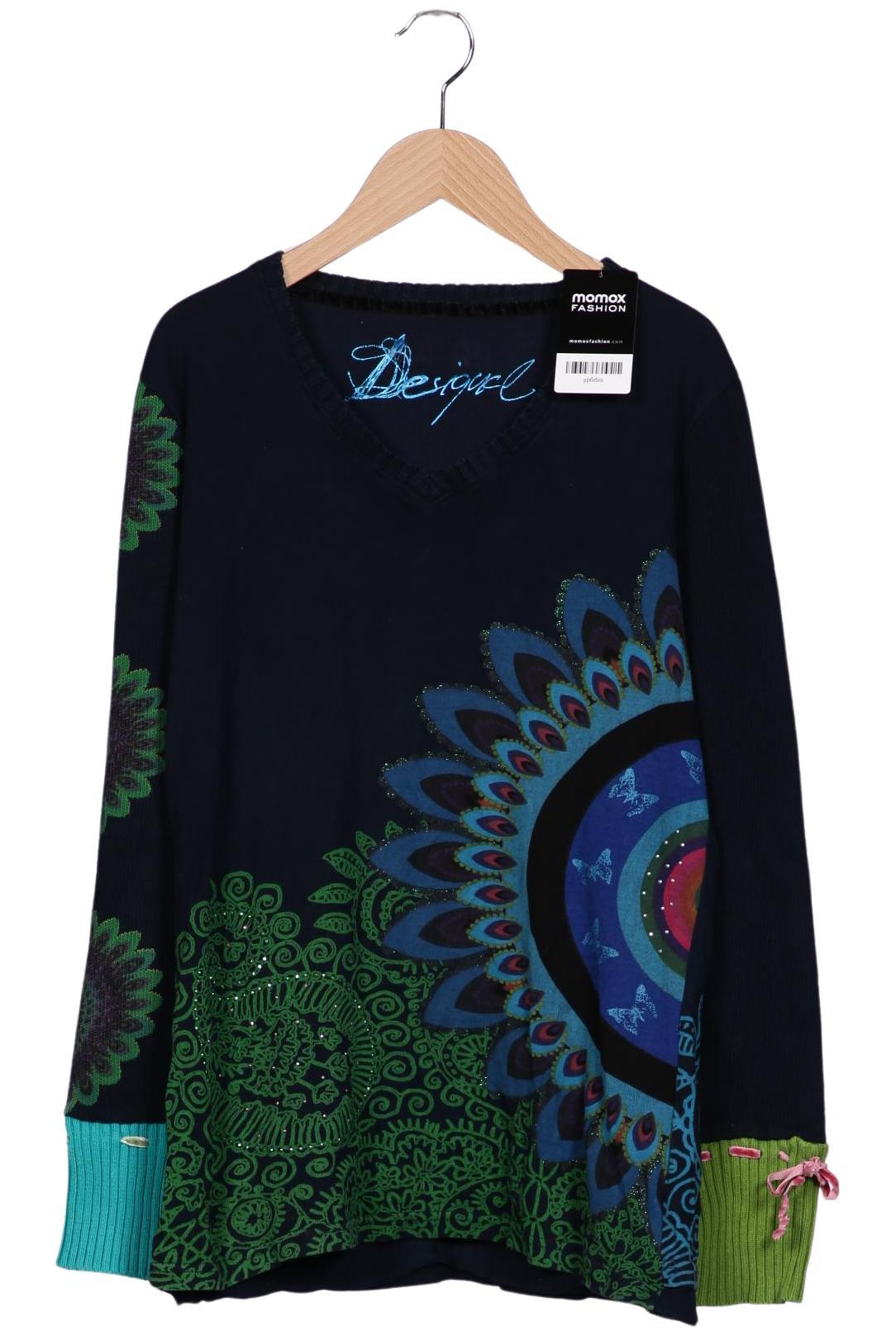 

Desigual Damen Pullover, marineblau, Gr. 44