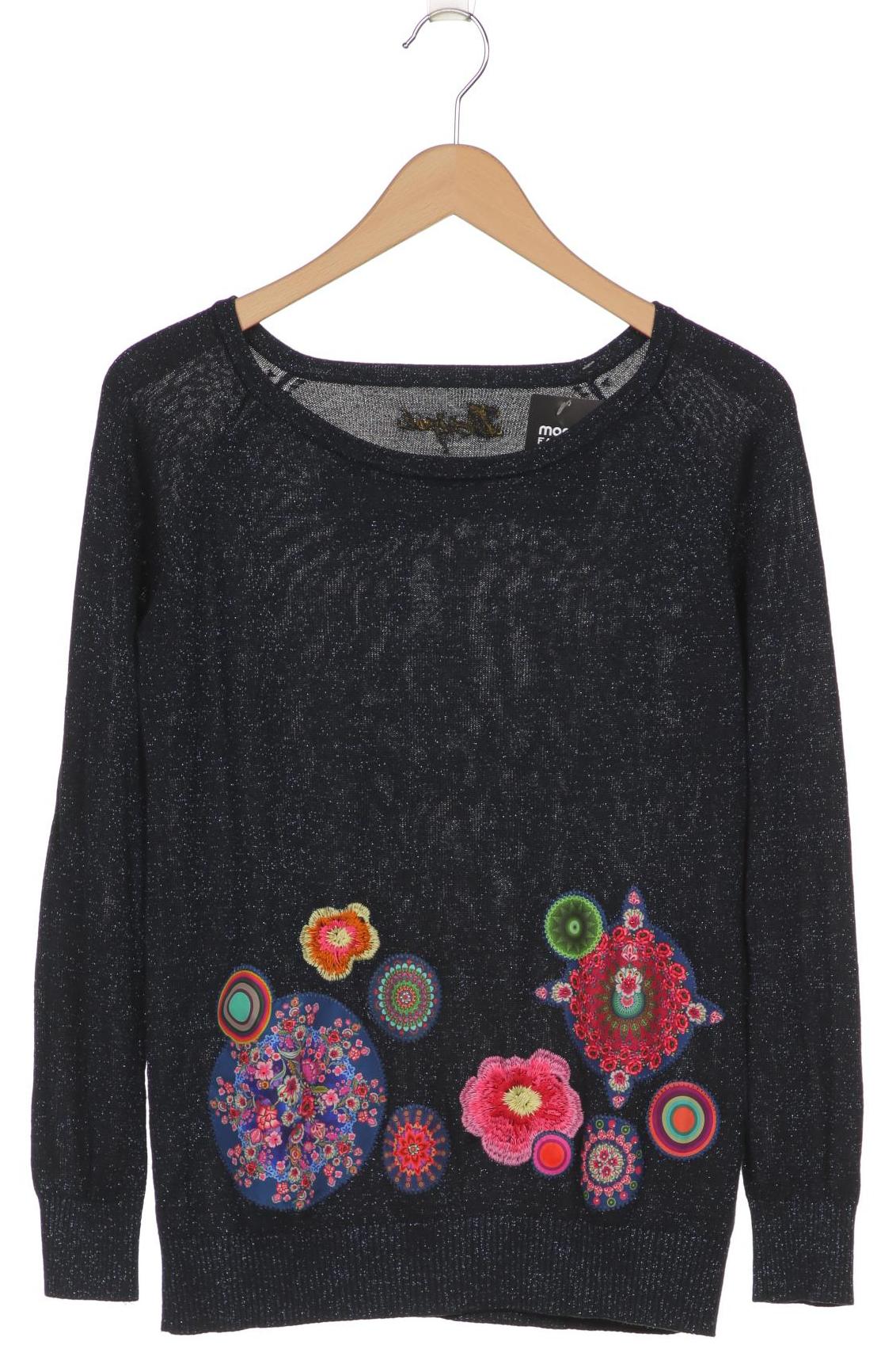 

Desigual Damen Pullover, marineblau, Gr. 42