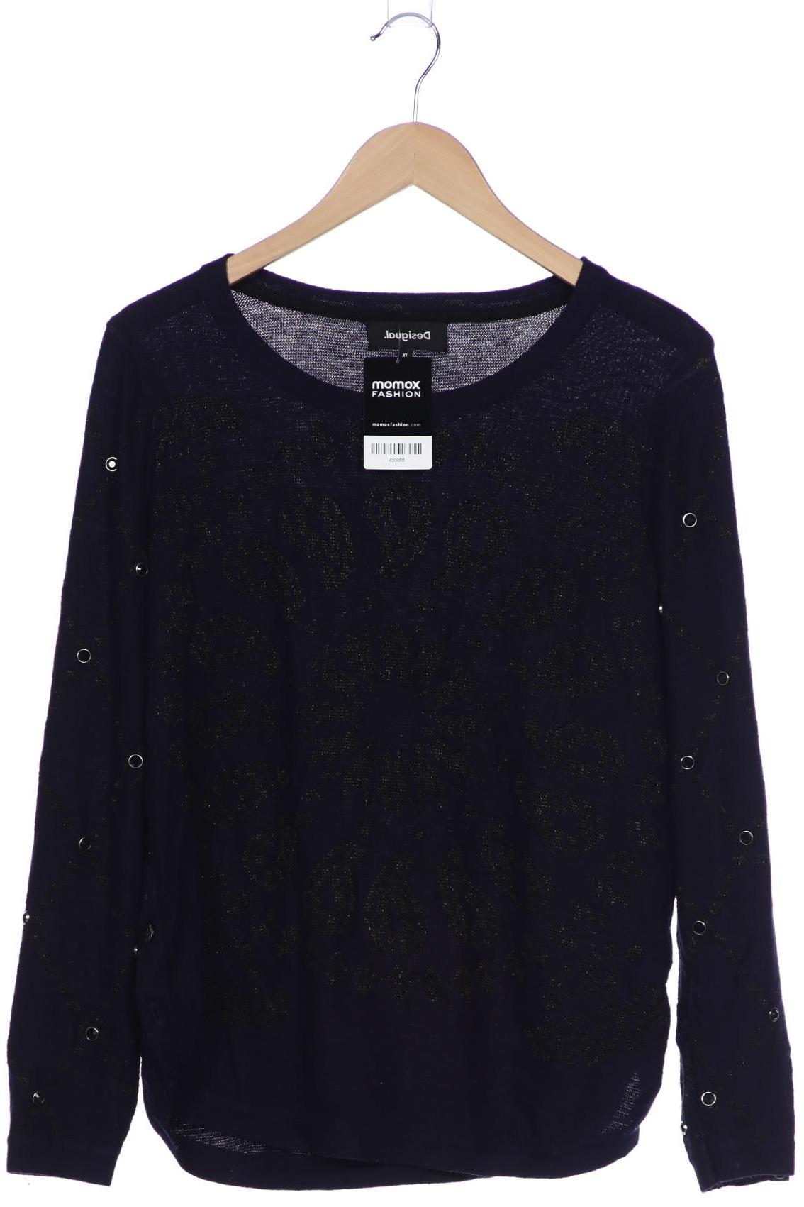 

Desigual Damen Pullover, marineblau, Gr. 44