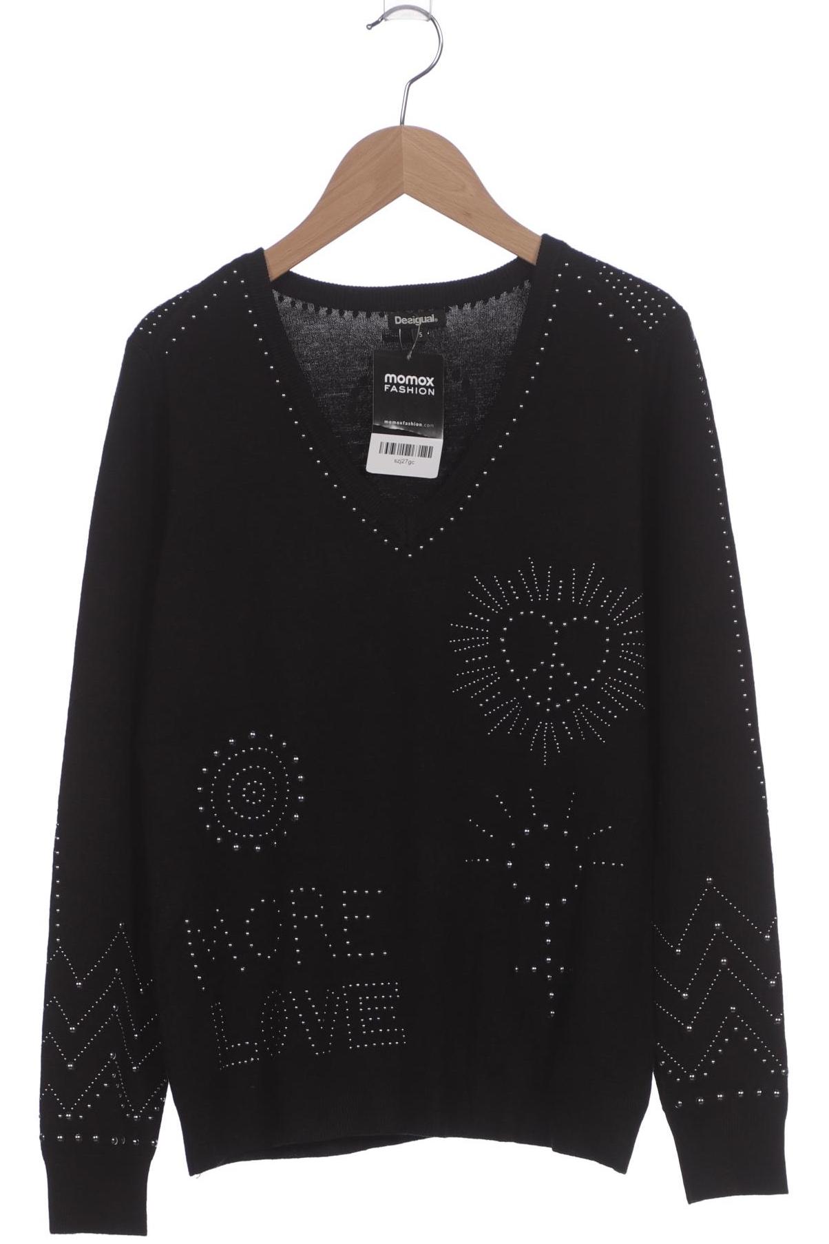

Desigual Damen Pullover, schwarz, Gr. 36