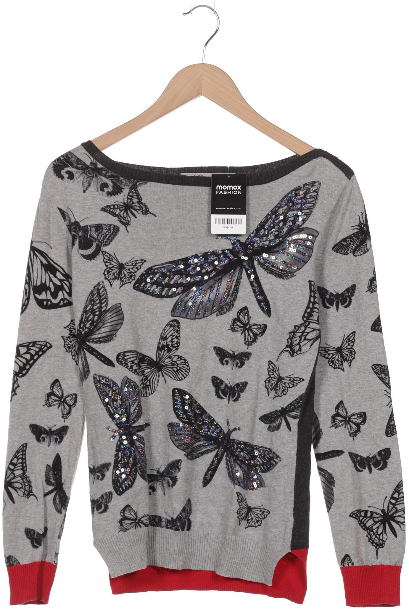 

Desigual Damen Pullover, grau, Gr. 42