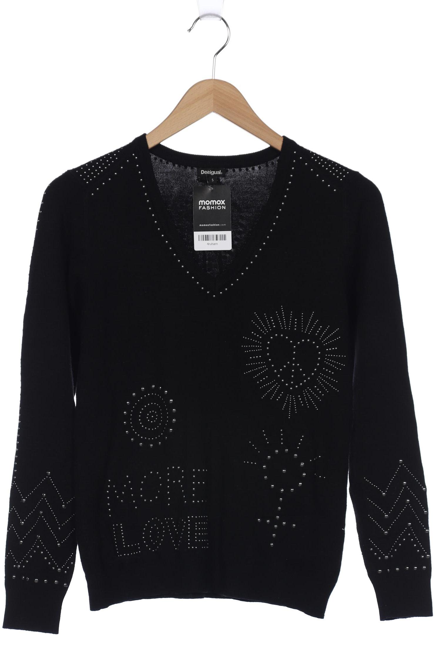 

Desigual Damen Pullover, schwarz