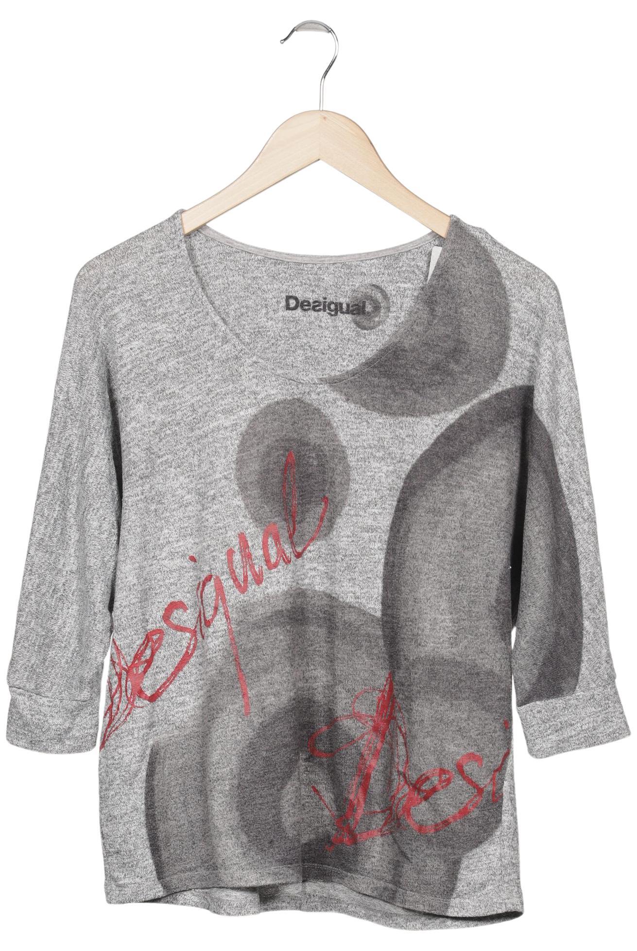 

Desigual Damen Pullover, grau, Gr. 38