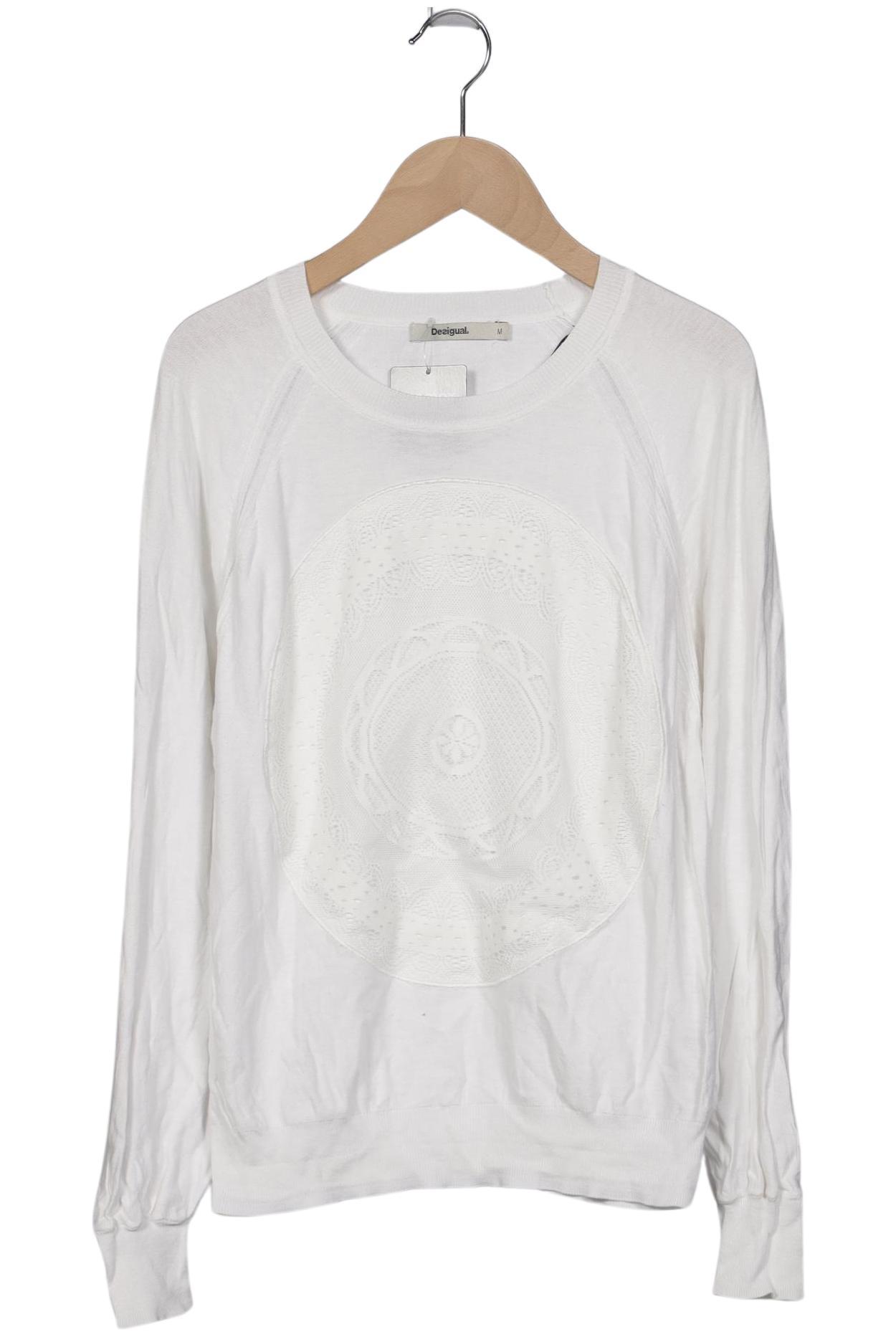 

Desigual Damen Pullover, weiß, Gr. 38