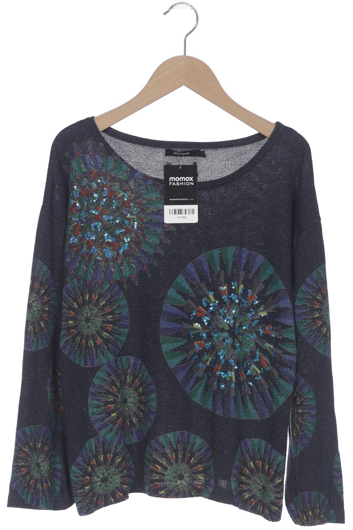 

Desigual Damen Pullover, marineblau, Gr. 36