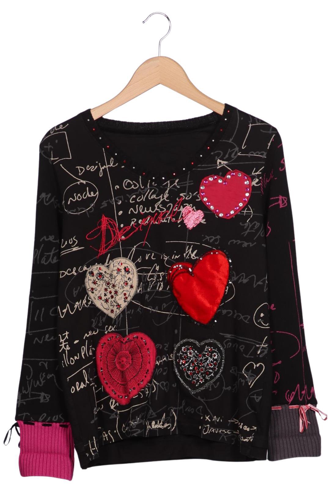 

Desigual Damen Pullover, schwarz, Gr. 44