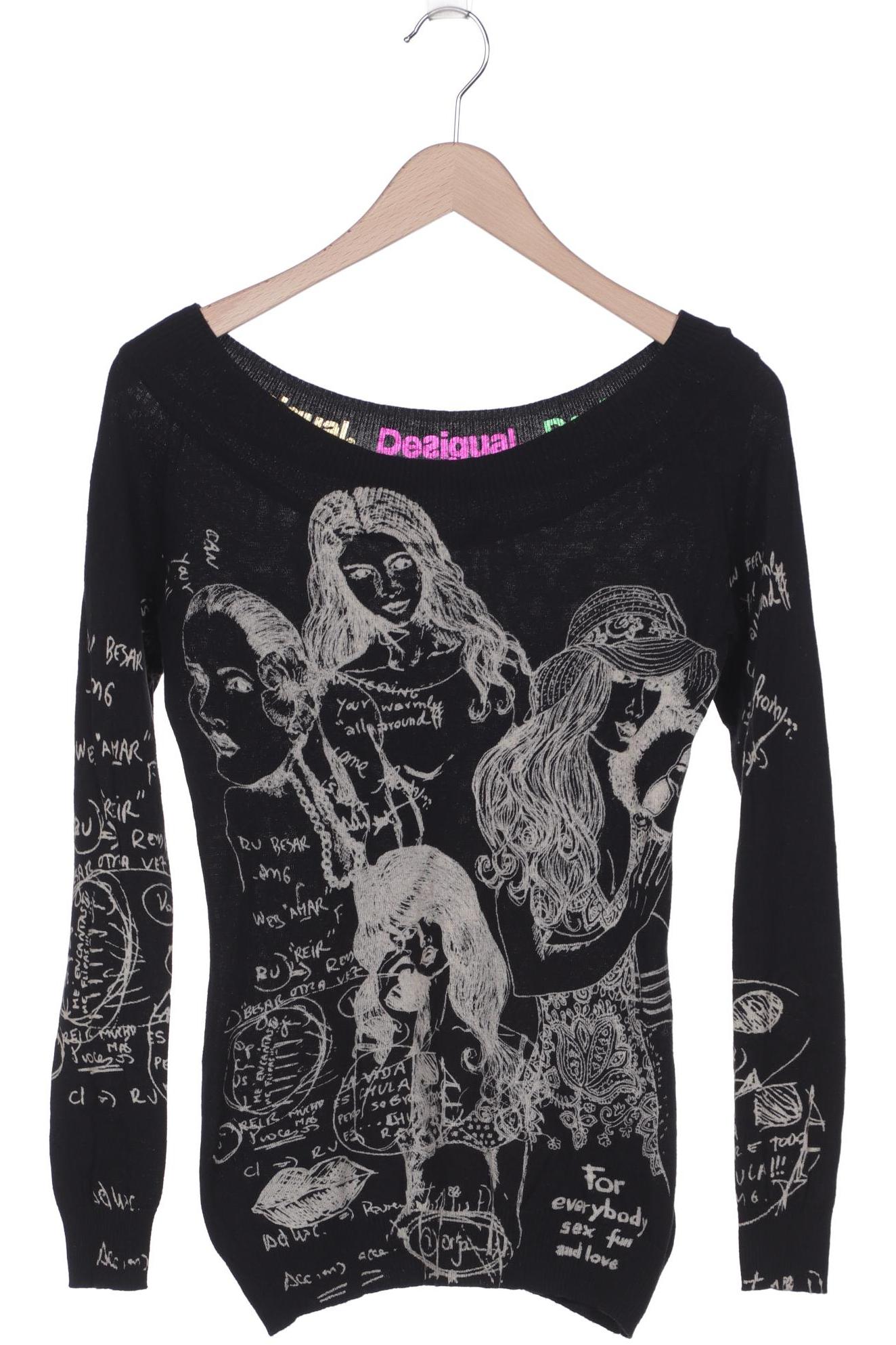 

Desigual Damen Pullover, schwarz