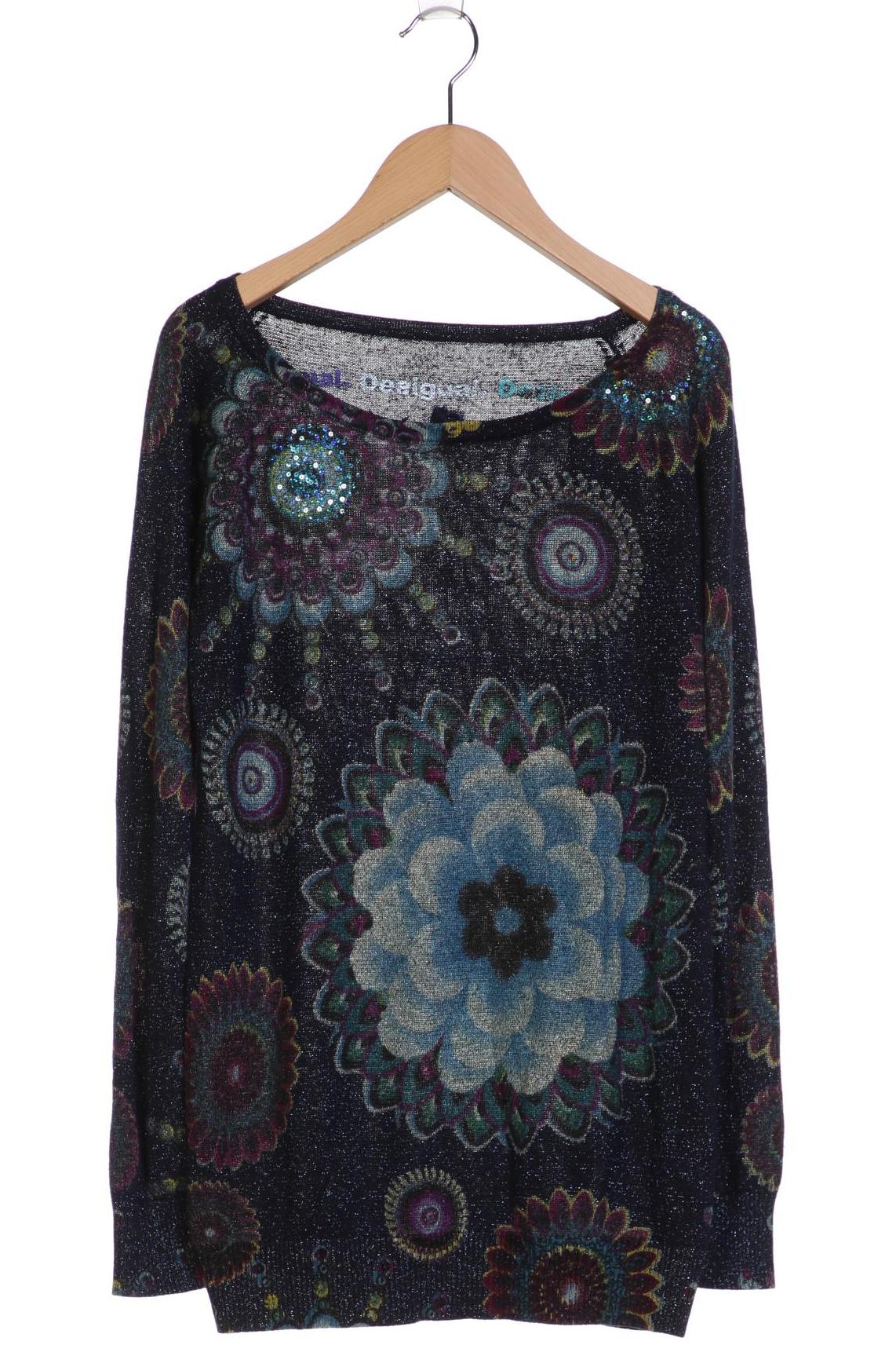 

Desigual Damen Pullover, marineblau, Gr. 42