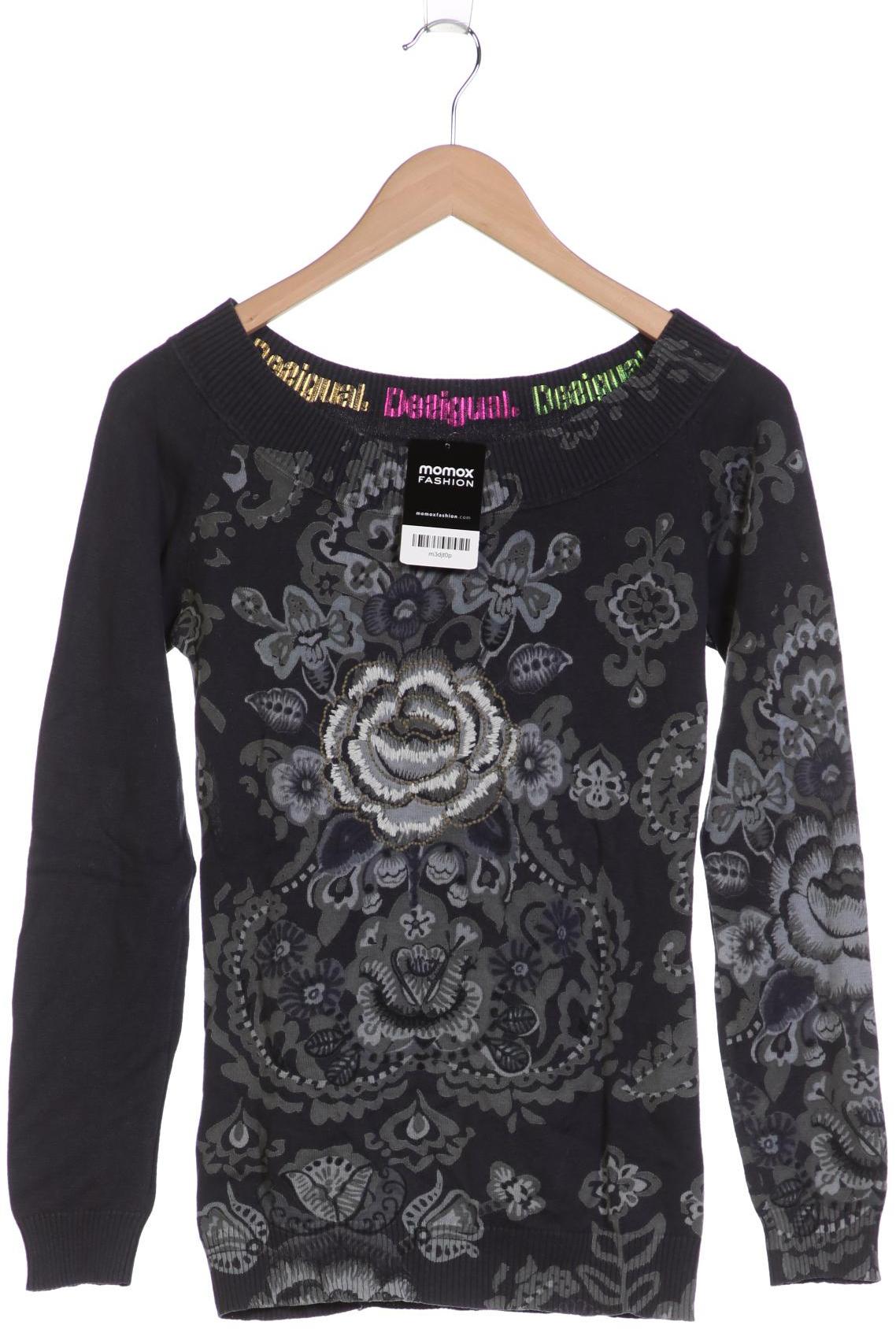 

Desigual Damen Pullover, grau, Gr. 38