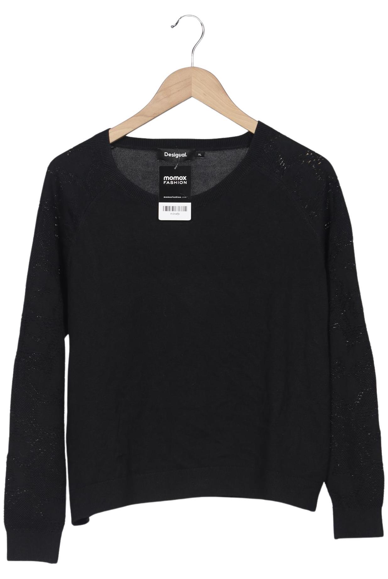 

Desigual Damen Pullover, schwarz, Gr. 44