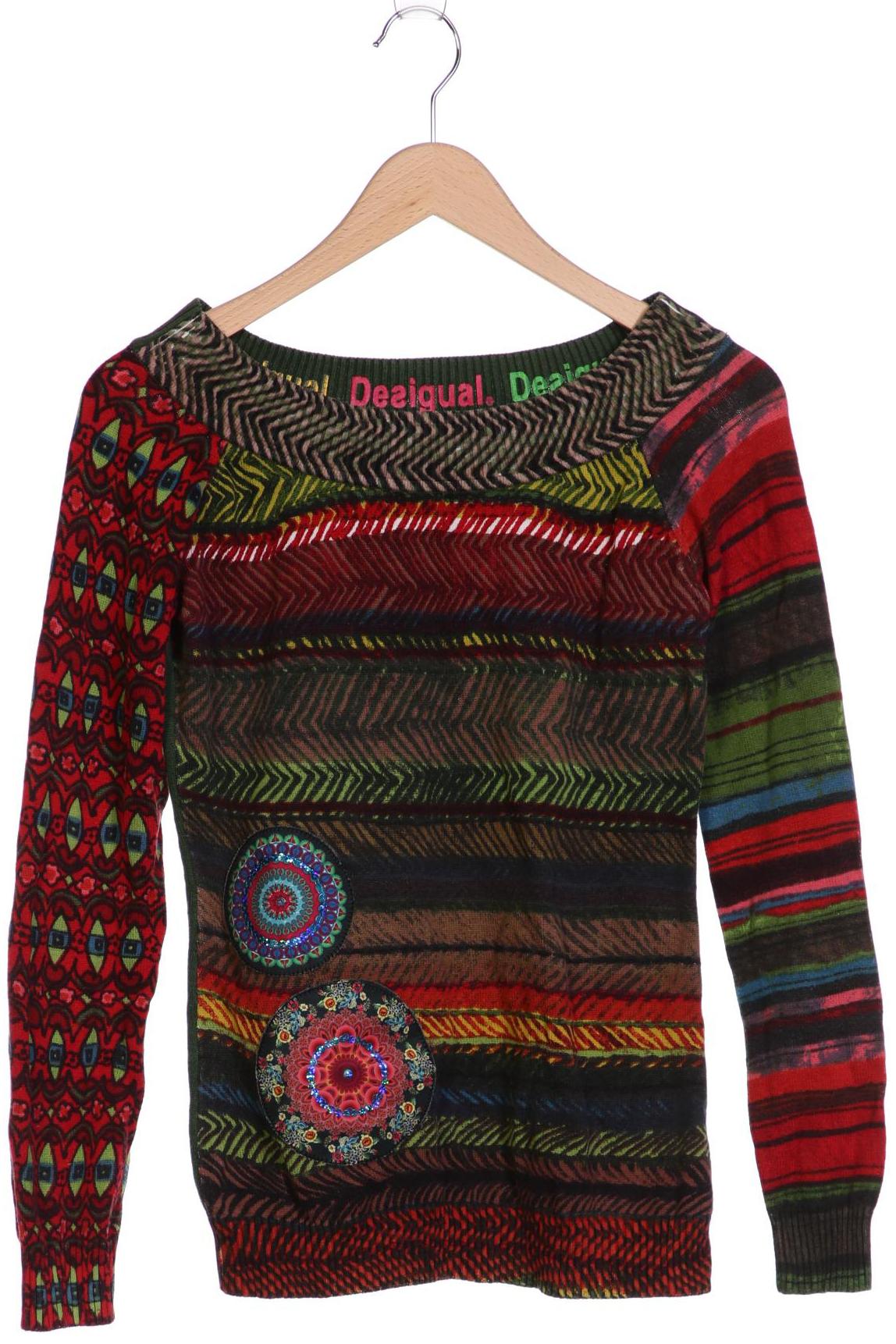 

Desigual Damen Pullover, grün, Gr. 42