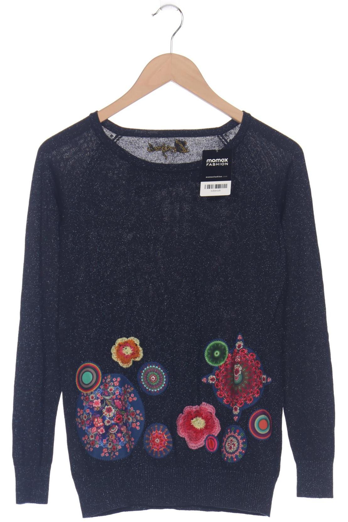 

Desigual Damen Pullover, marineblau, Gr. 36
