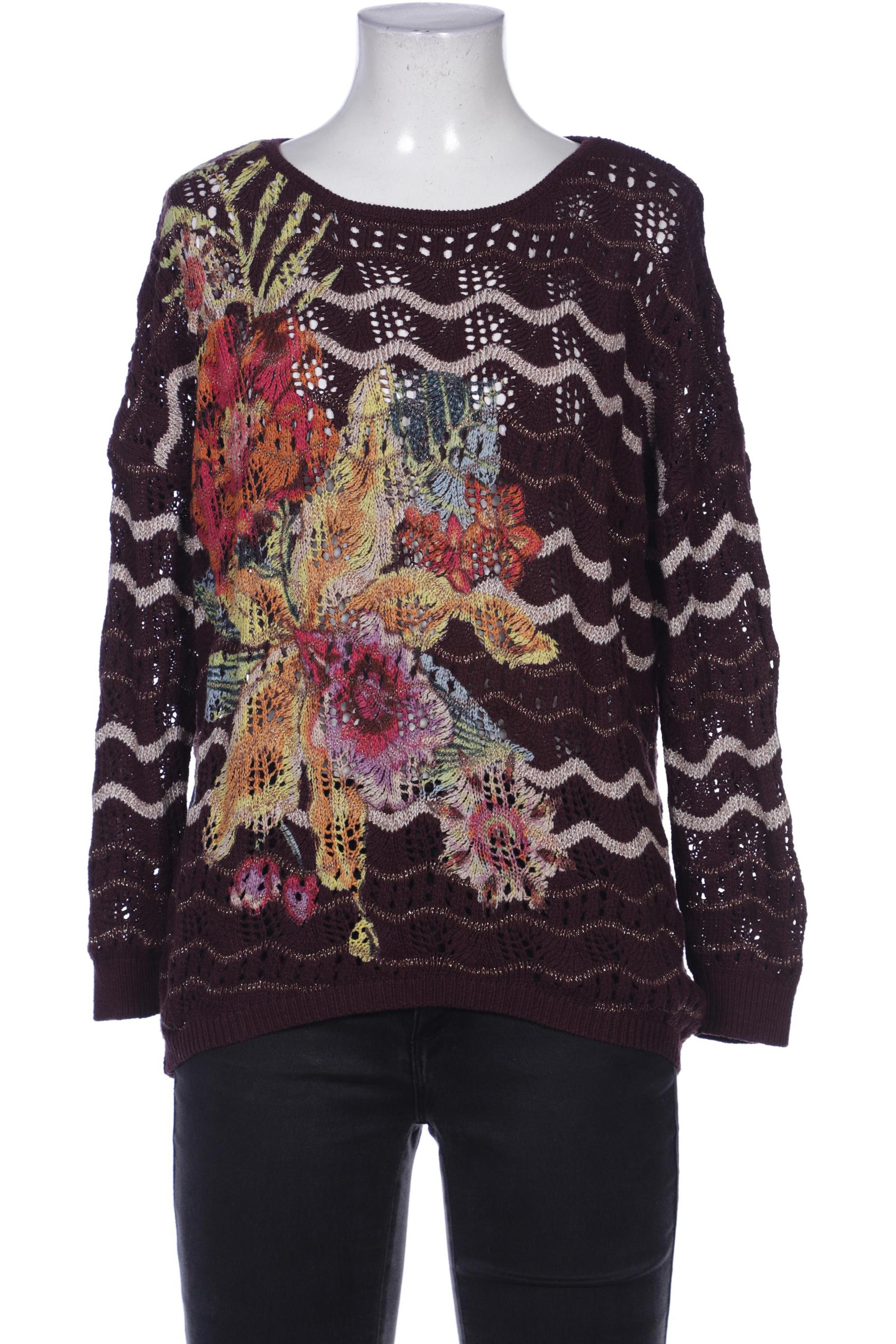 

Desigual Damen Pullover, bordeaux, Gr. 38