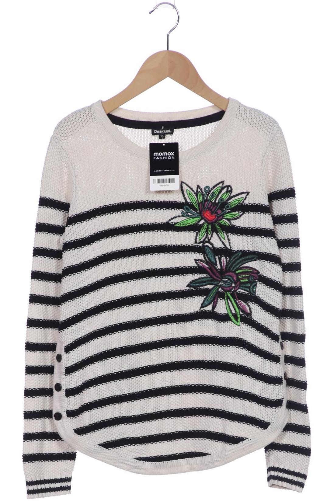 

Desigual Damen Pullover, cremeweiß, Gr. 34