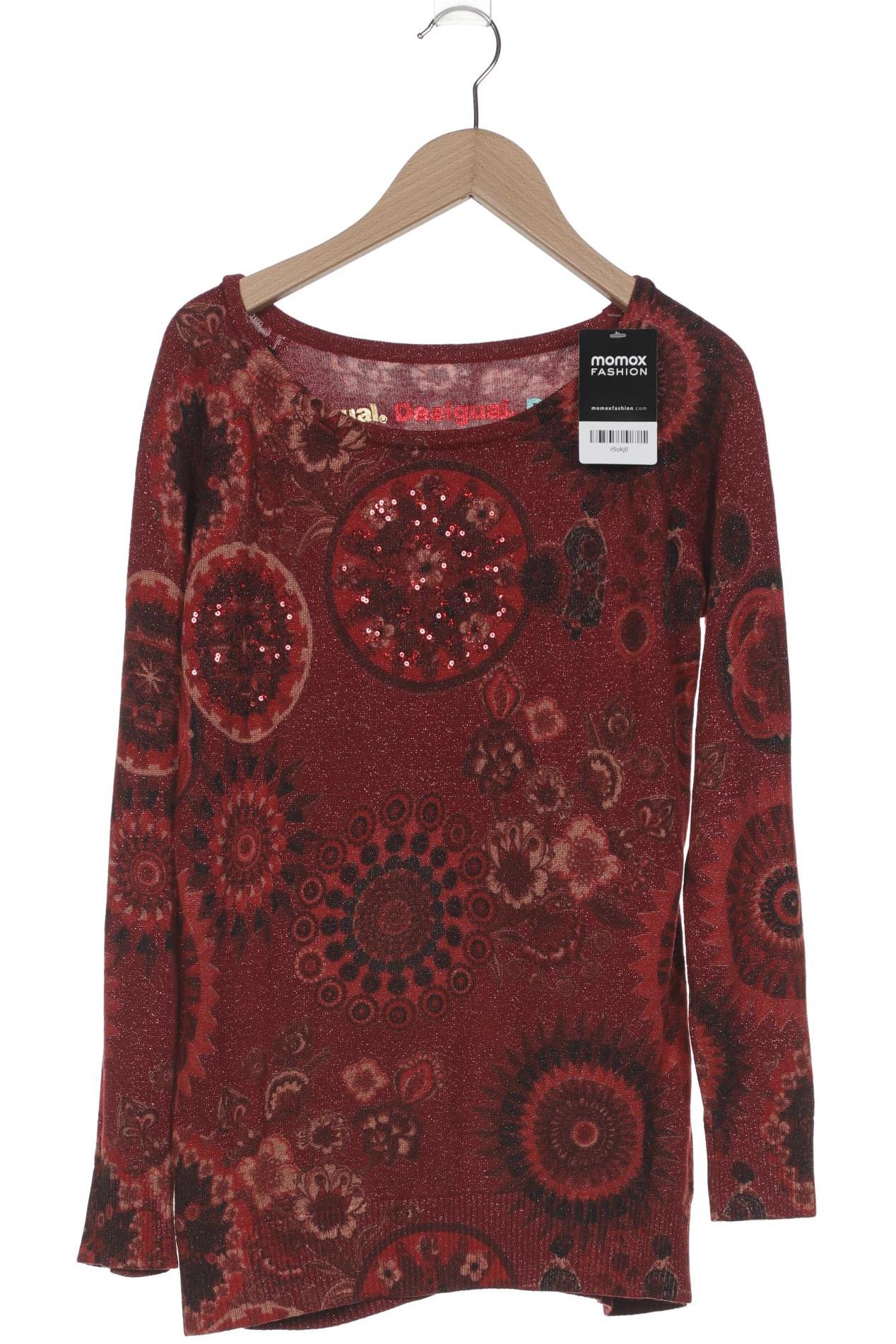 

Desigual Damen Pullover, rot, Gr. 36