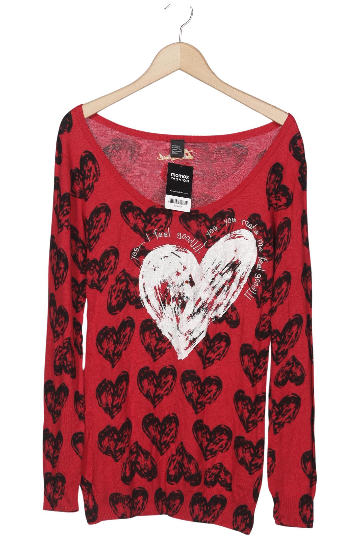 

Desigual Damen Pullover, rot, Gr. 42