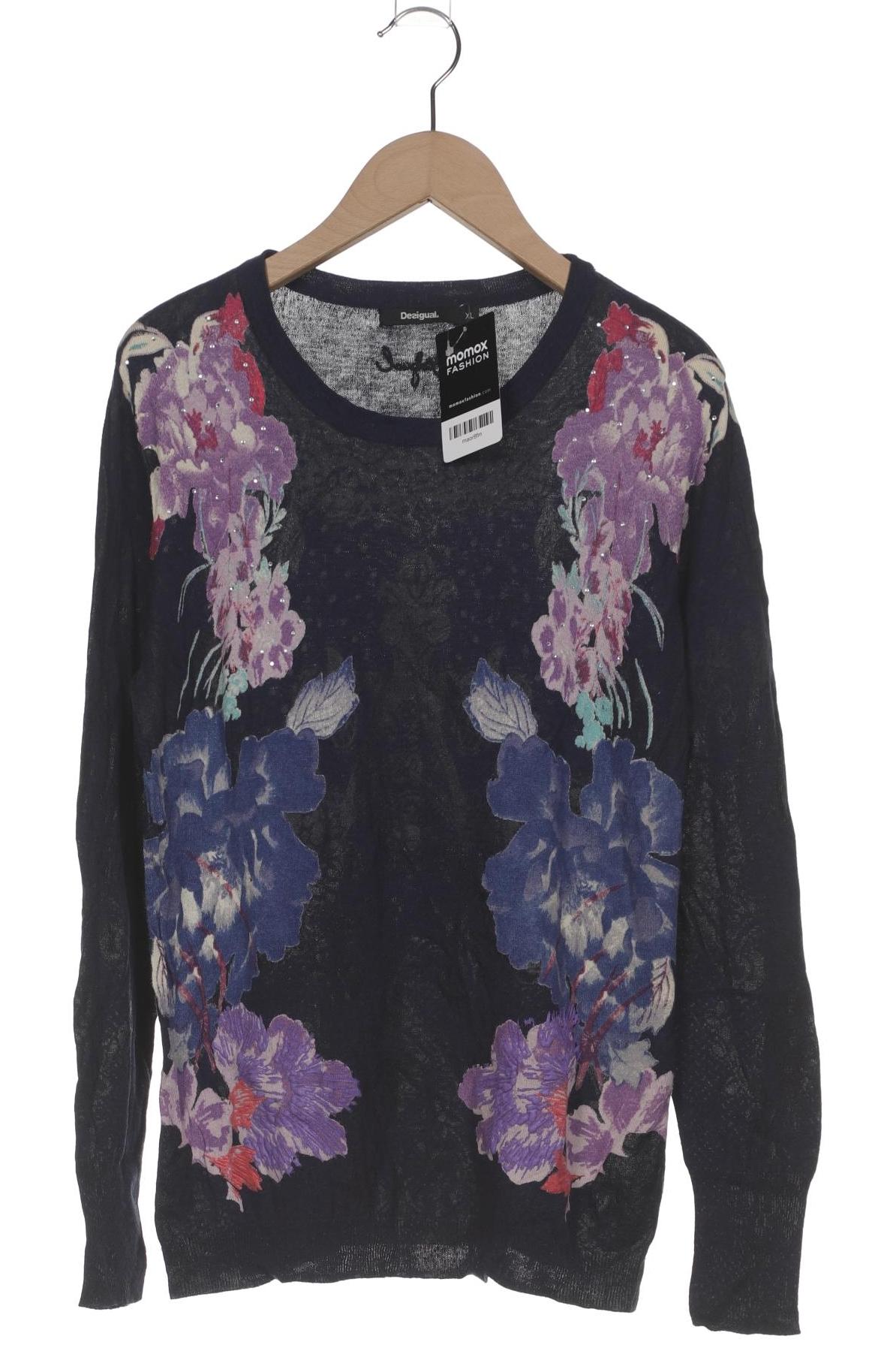 

Desigual Damen Pullover, marineblau, Gr. 44