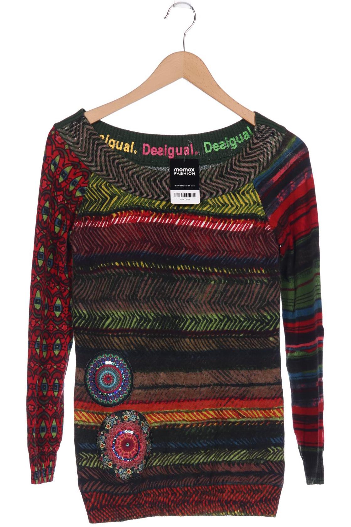 

Desigual Damen Pullover, grün, Gr. 36