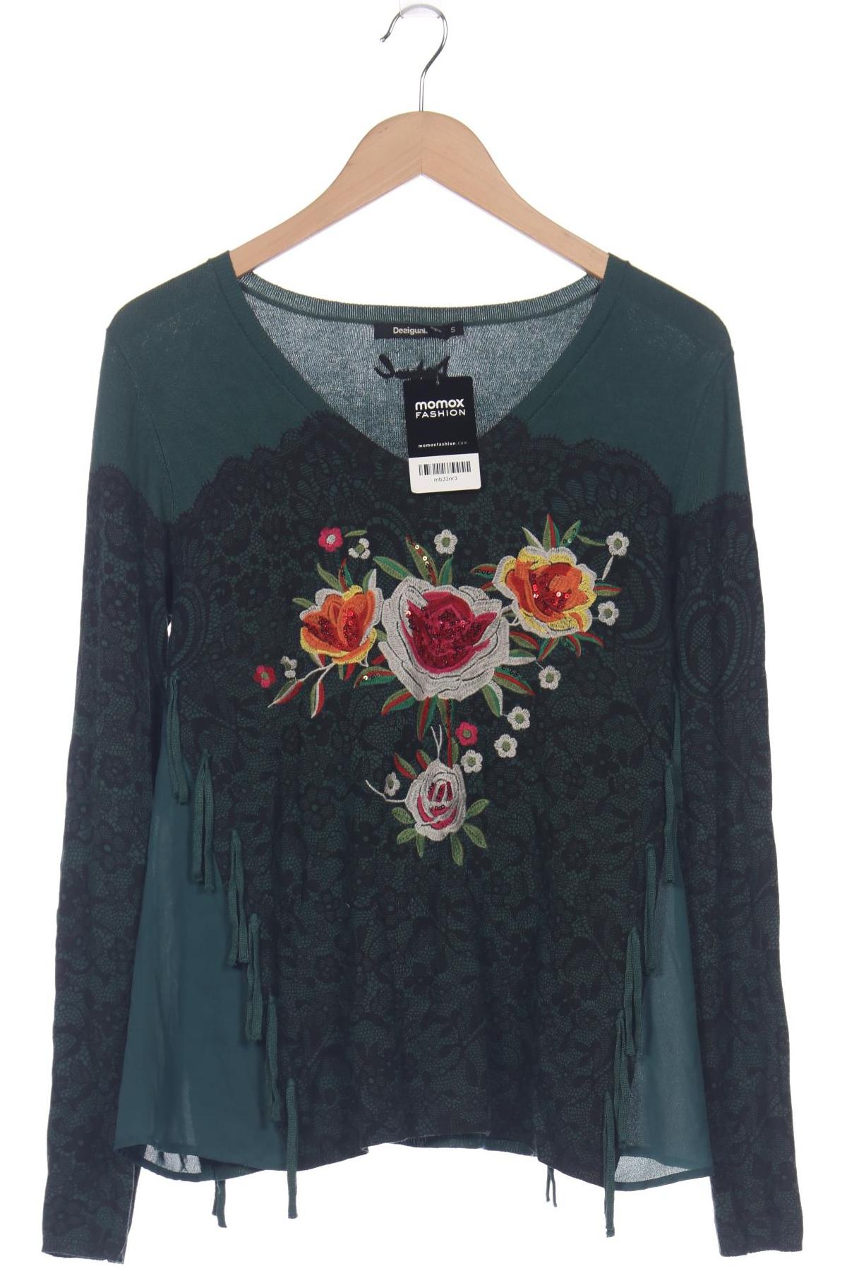 

Desigual Damen Pullover, grün, Gr. 36