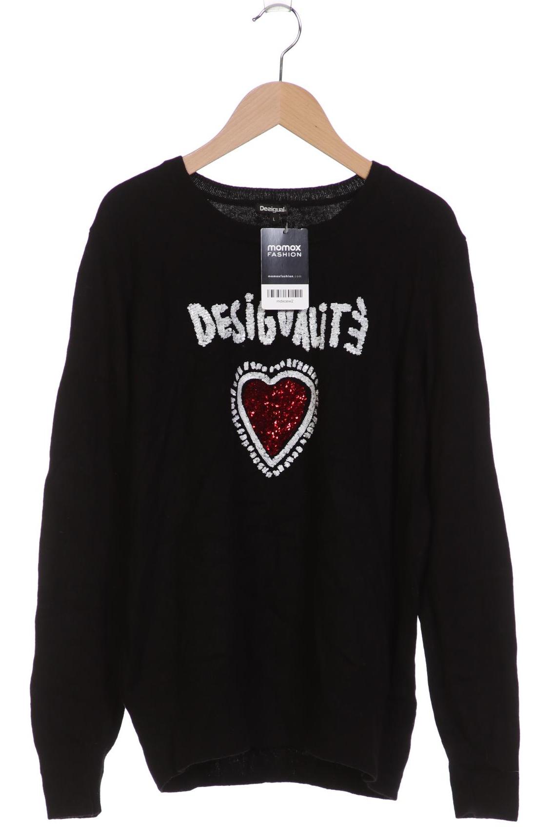 

Desigual Damen Pullover, schwarz, Gr. 42