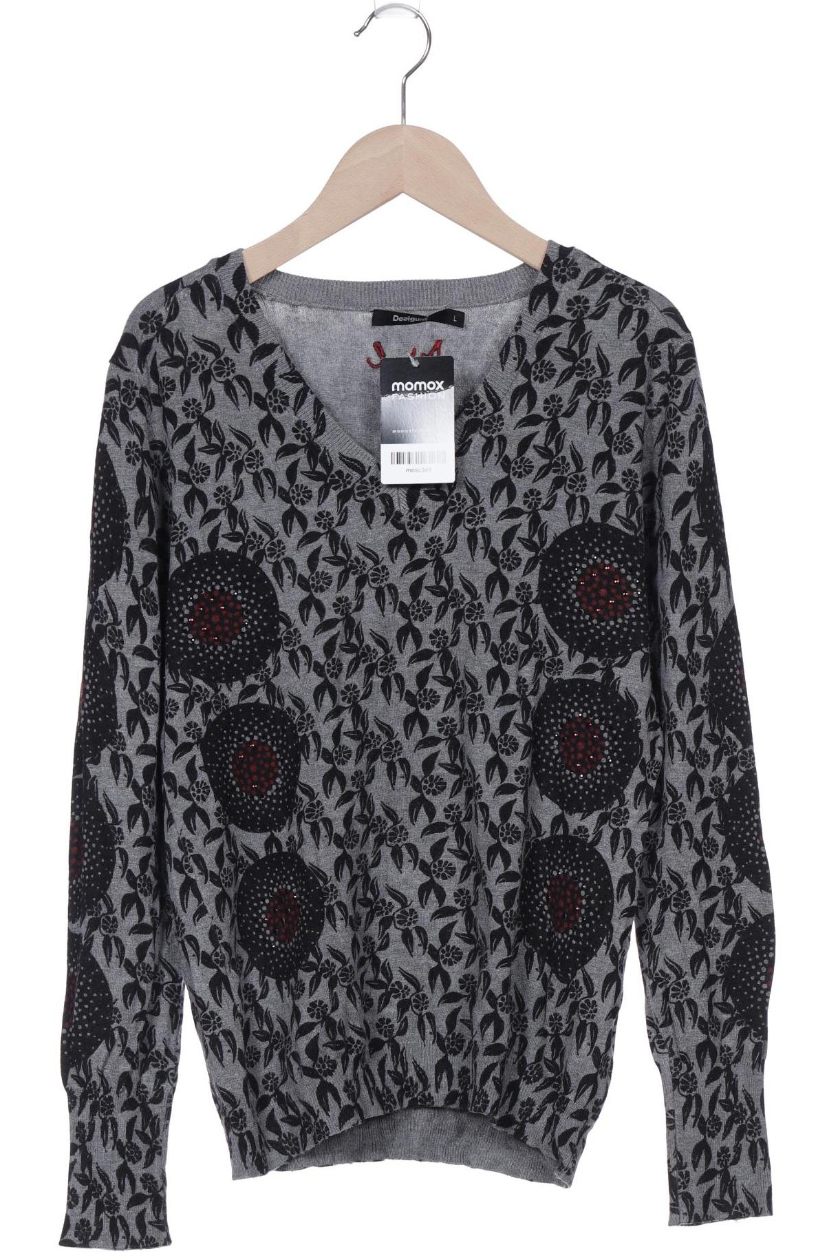 

Desigual Damen Pullover, grau, Gr. 42