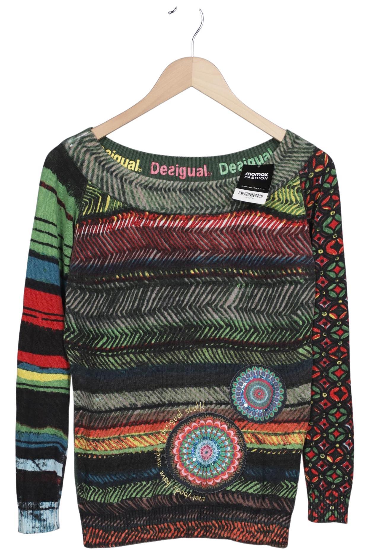 

Desigual Damen Pullover, grün, Gr. 38