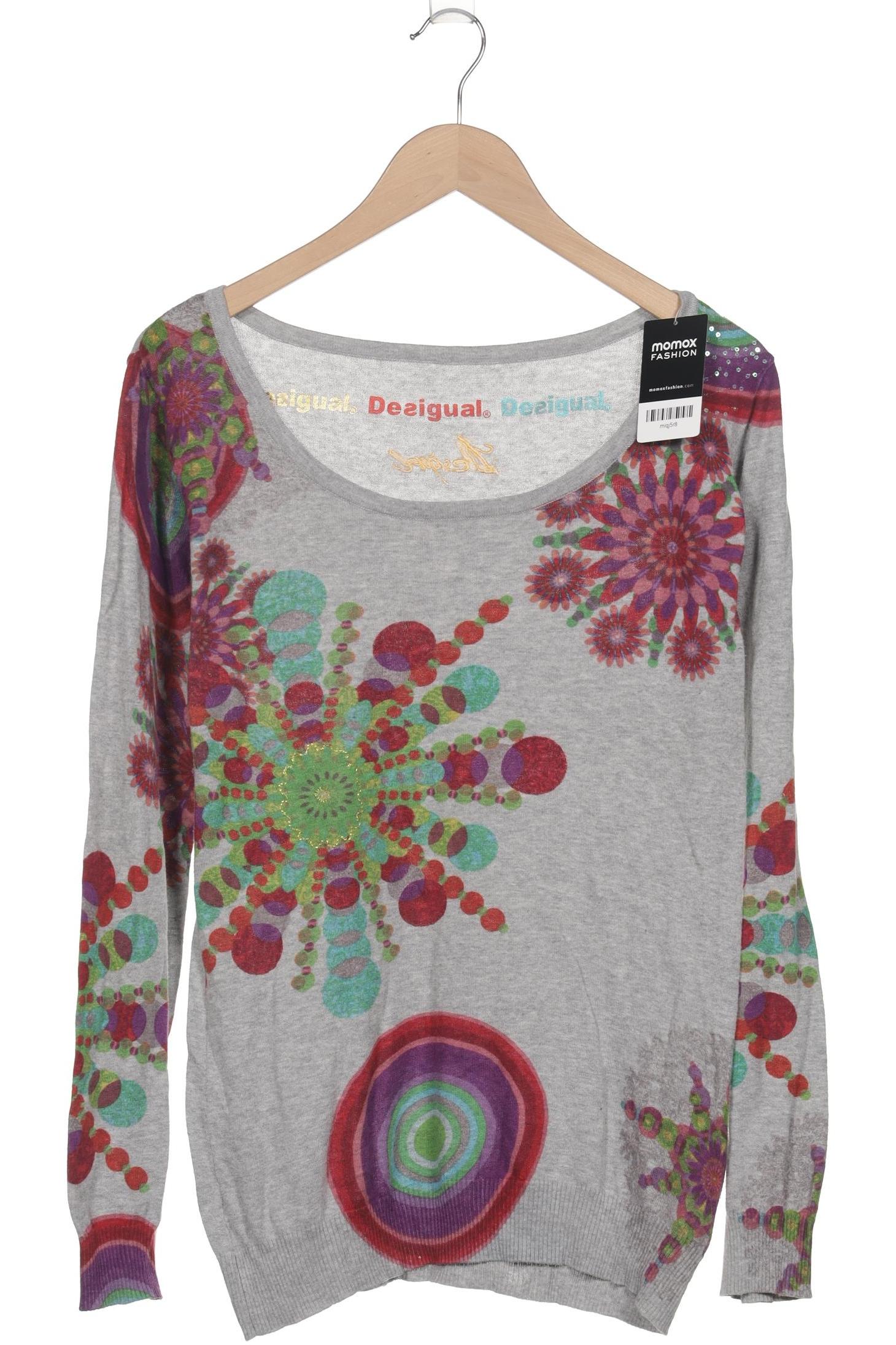 

Desigual Damen Pullover, grau, Gr. 46