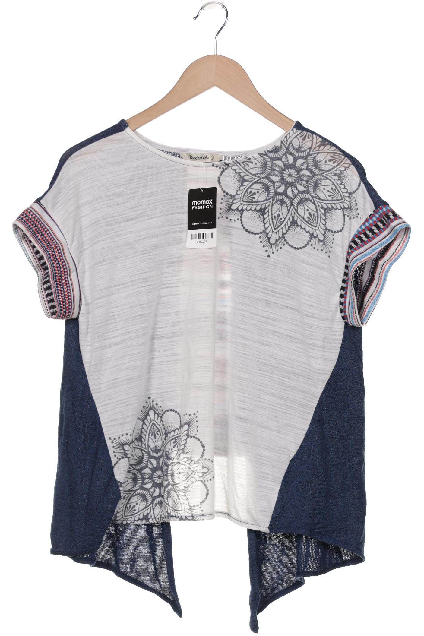 

Desigual Damen Pullover, blau, Gr. 42