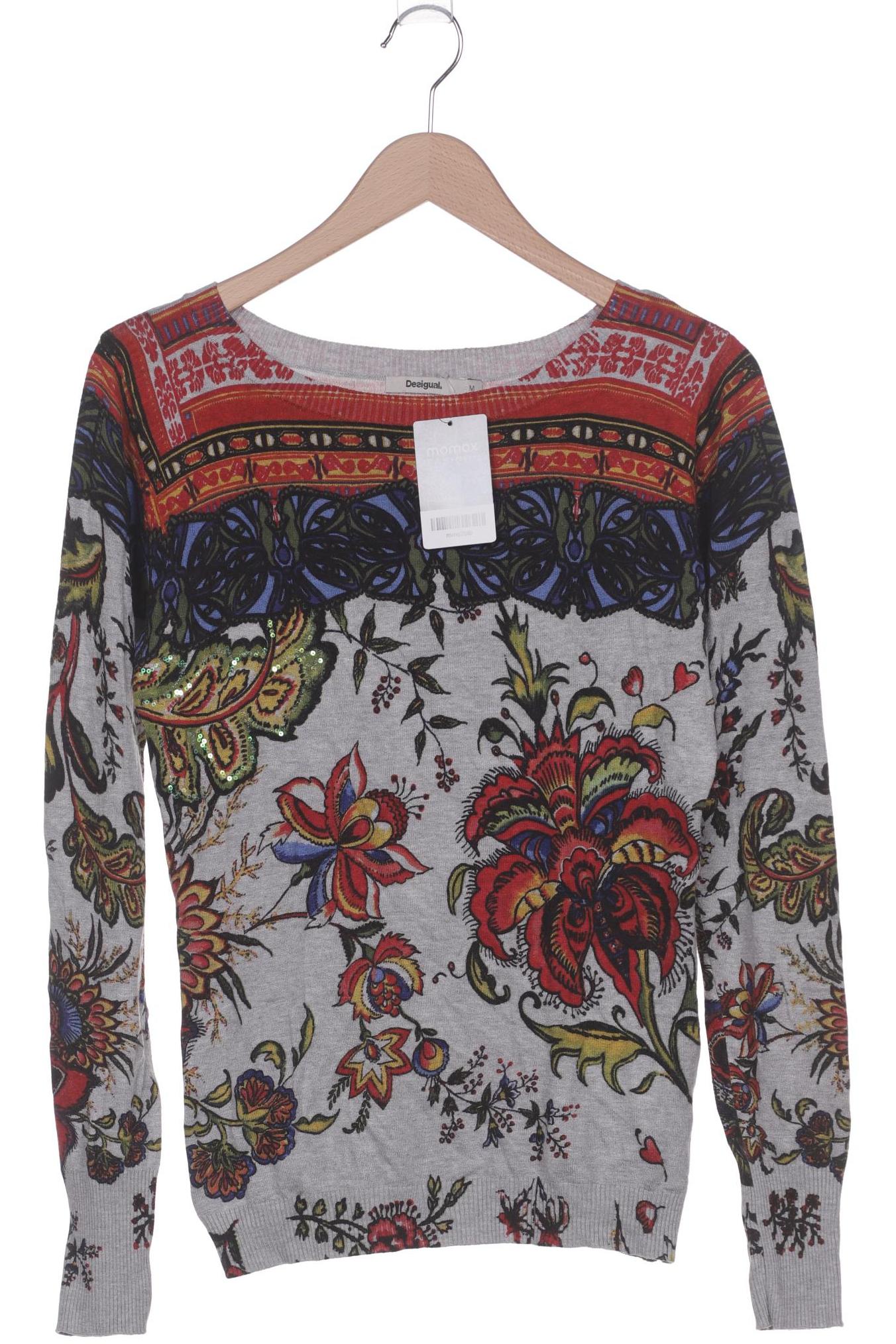 

Desigual Damen Pullover, grau, Gr. 38