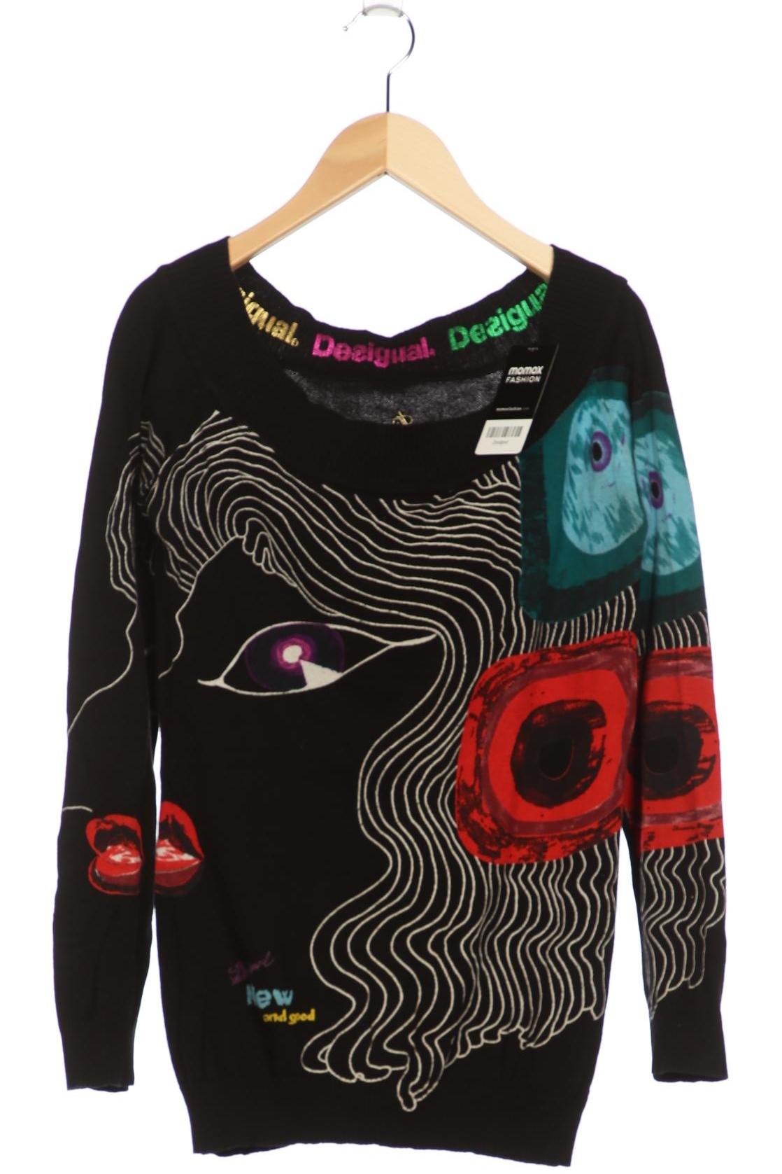 

Desigual Damen Pullover, schwarz, Gr. 38