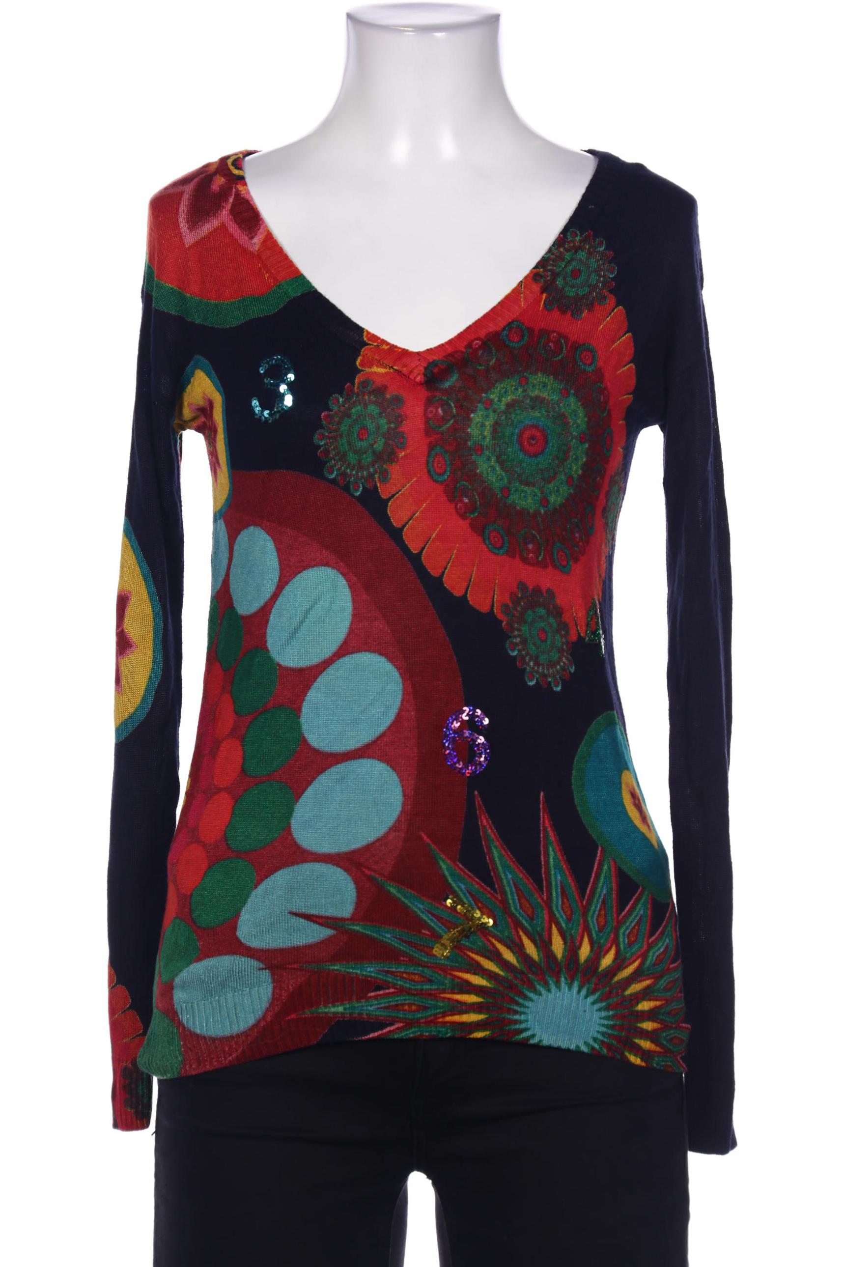 

Desigual Damen Pullover, marineblau, Gr. 36