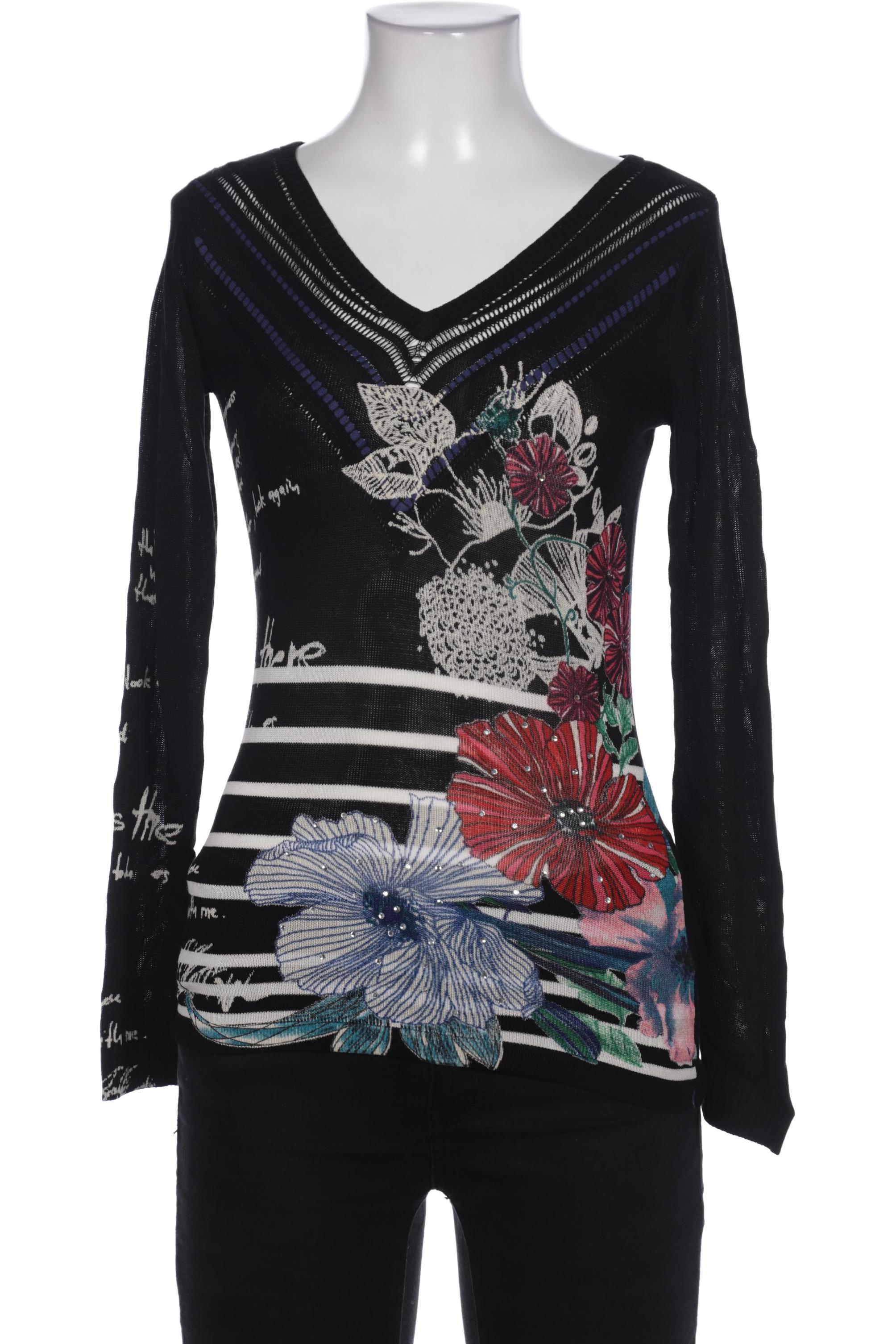 

Desigual Damen Pullover, schwarz, Gr. 34