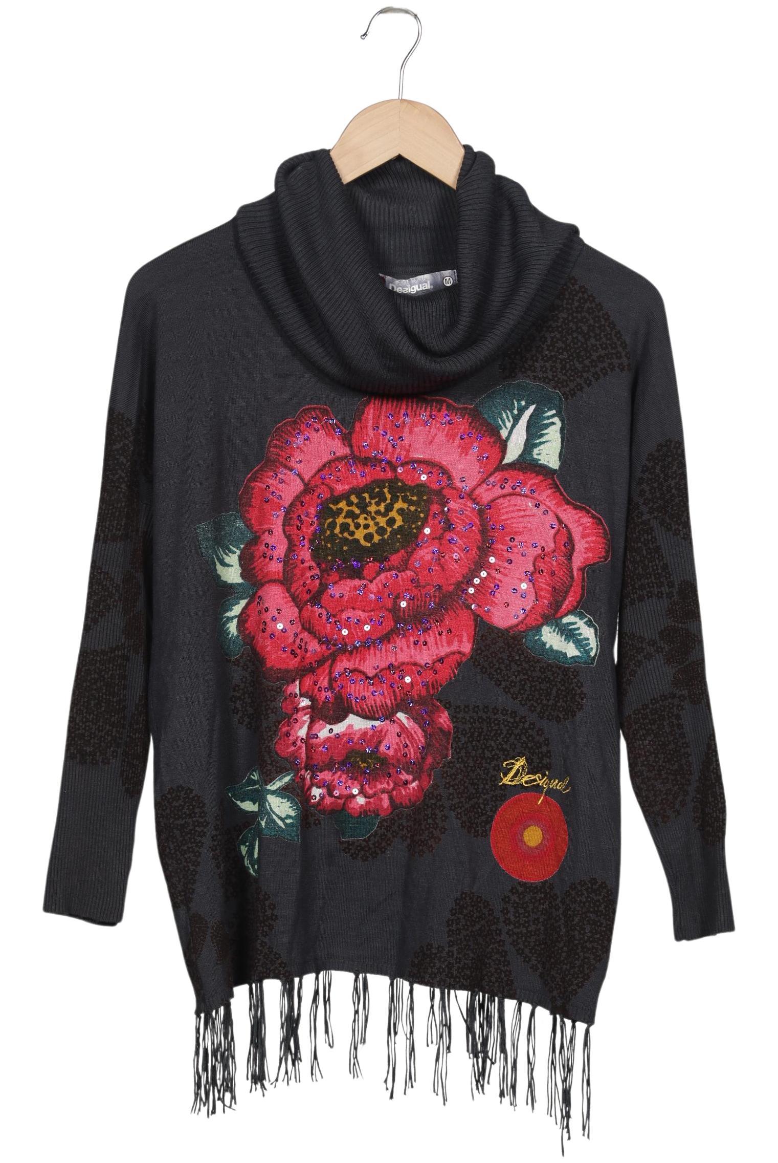 

Desigual Damen Pullover, grau, Gr. 38