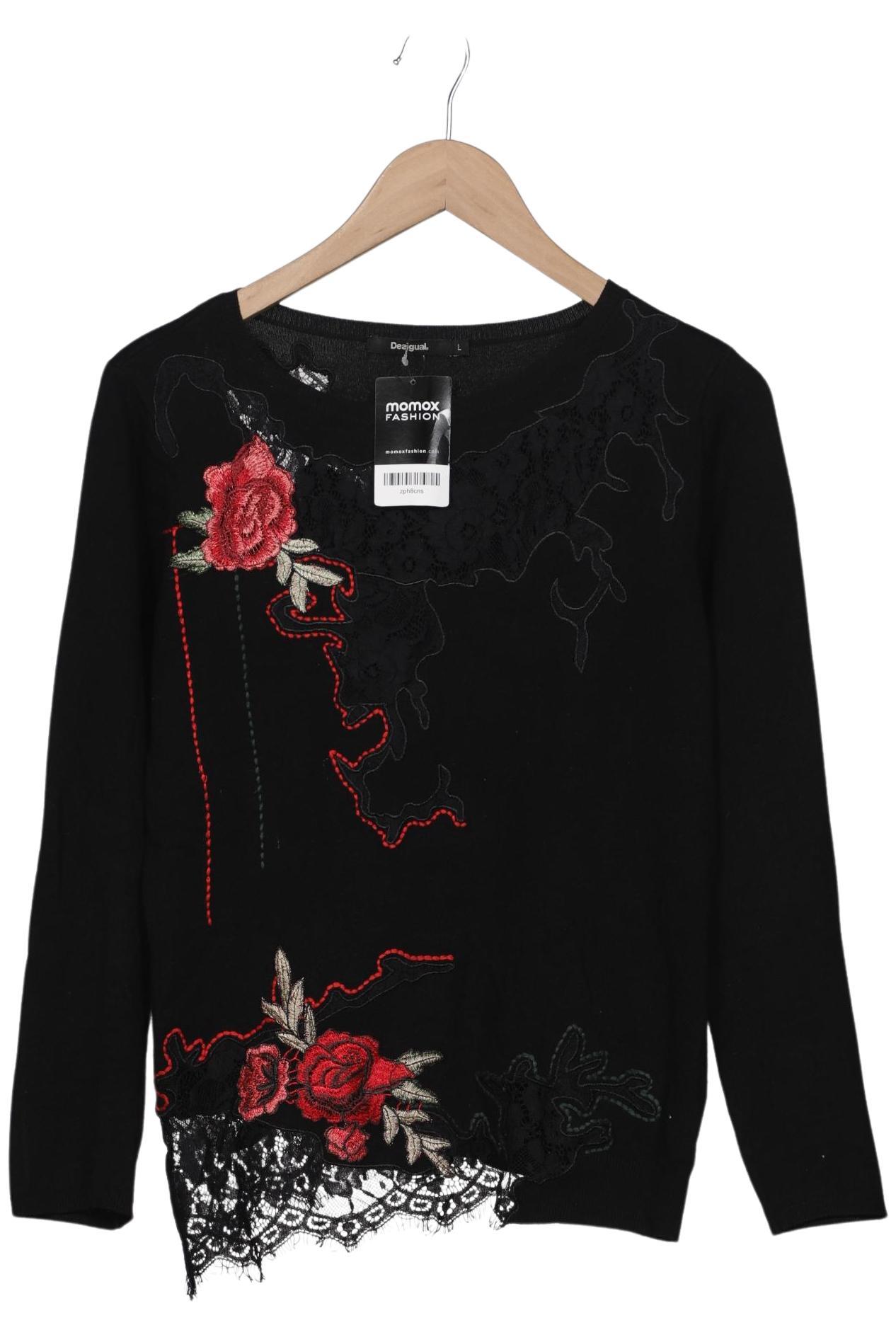 

Desigual Damen Pullover, schwarz, Gr. 42