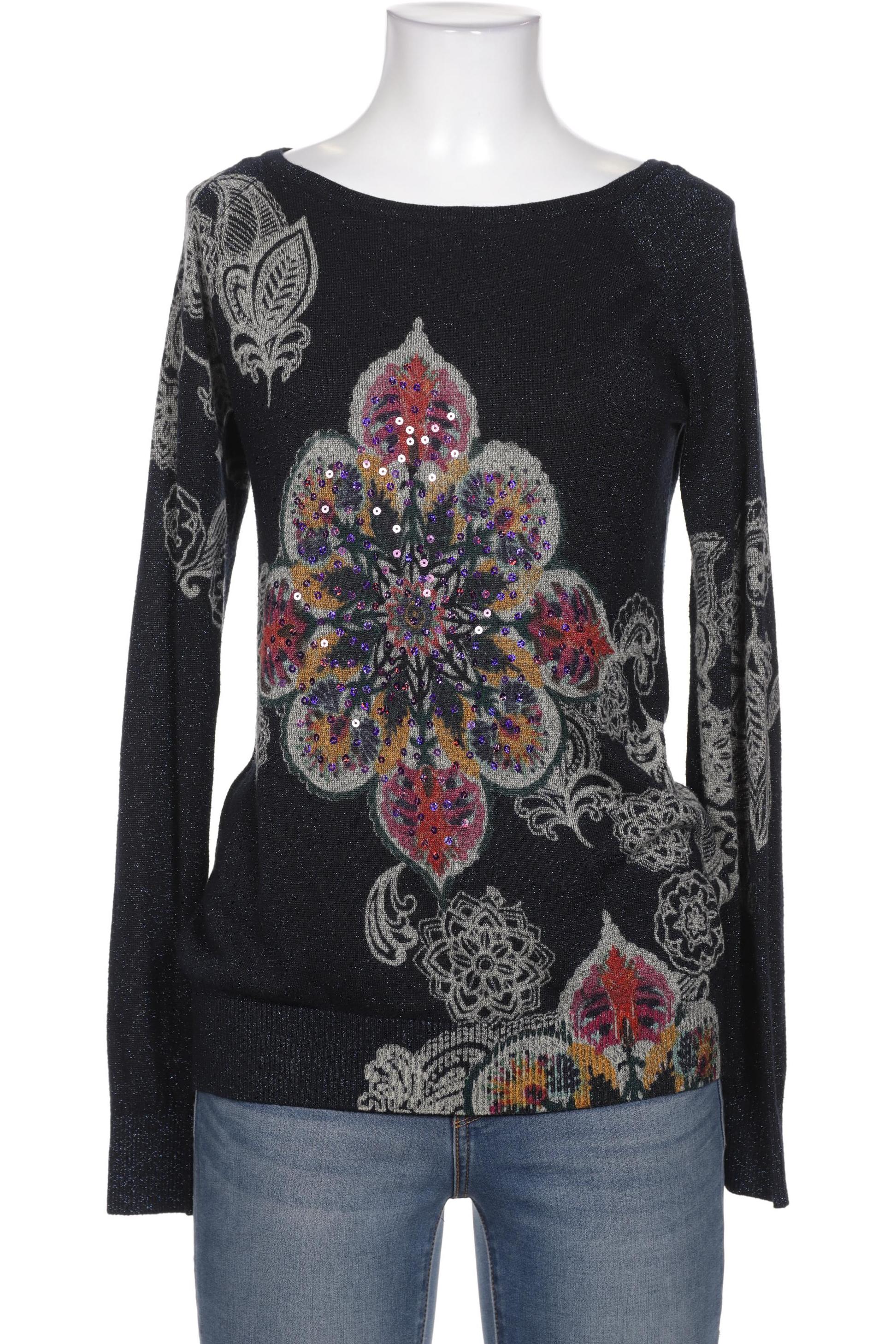

Desigual Damen Pullover, marineblau