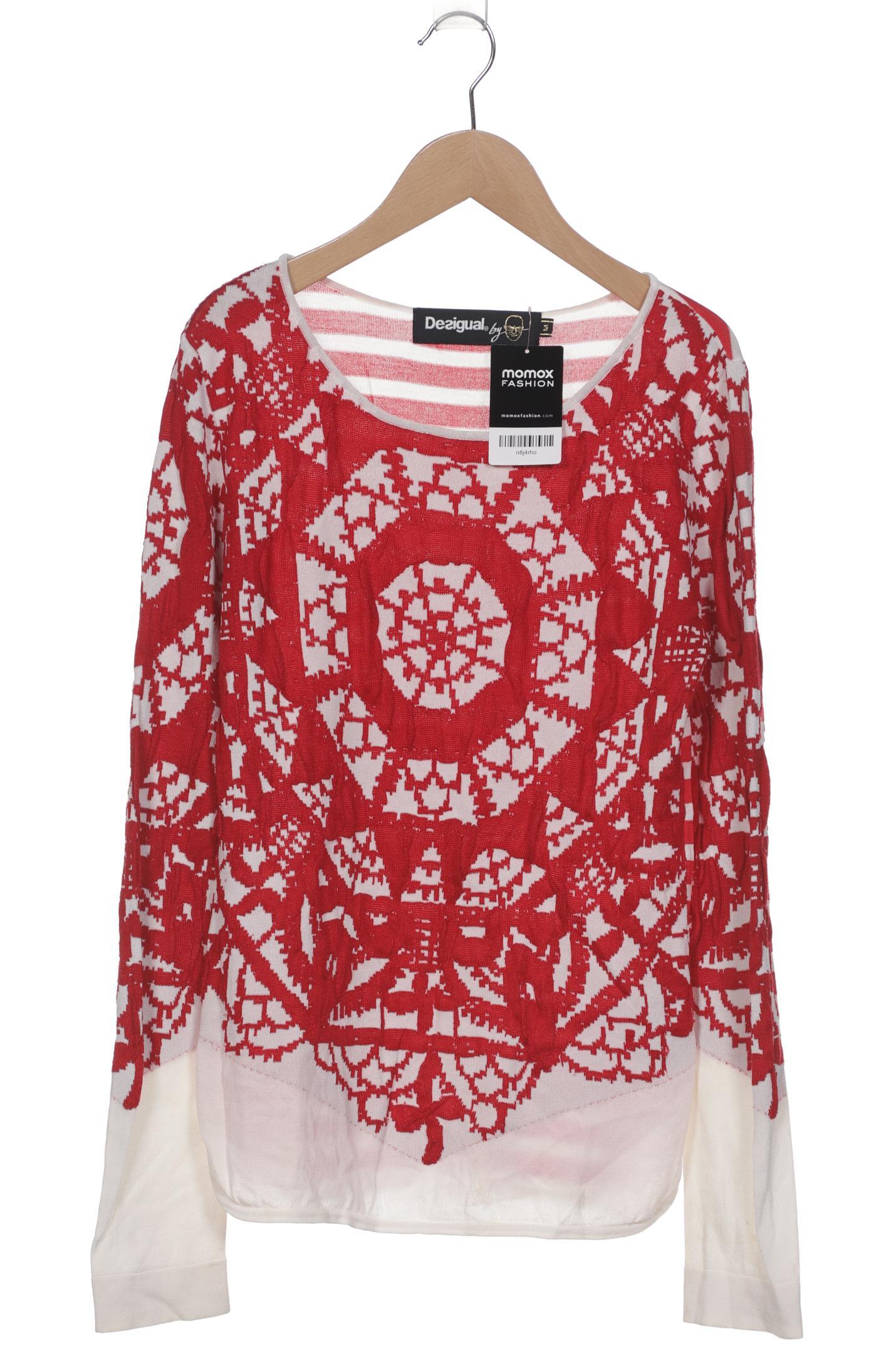 

Desigual Damen Pullover, rot, Gr. 38