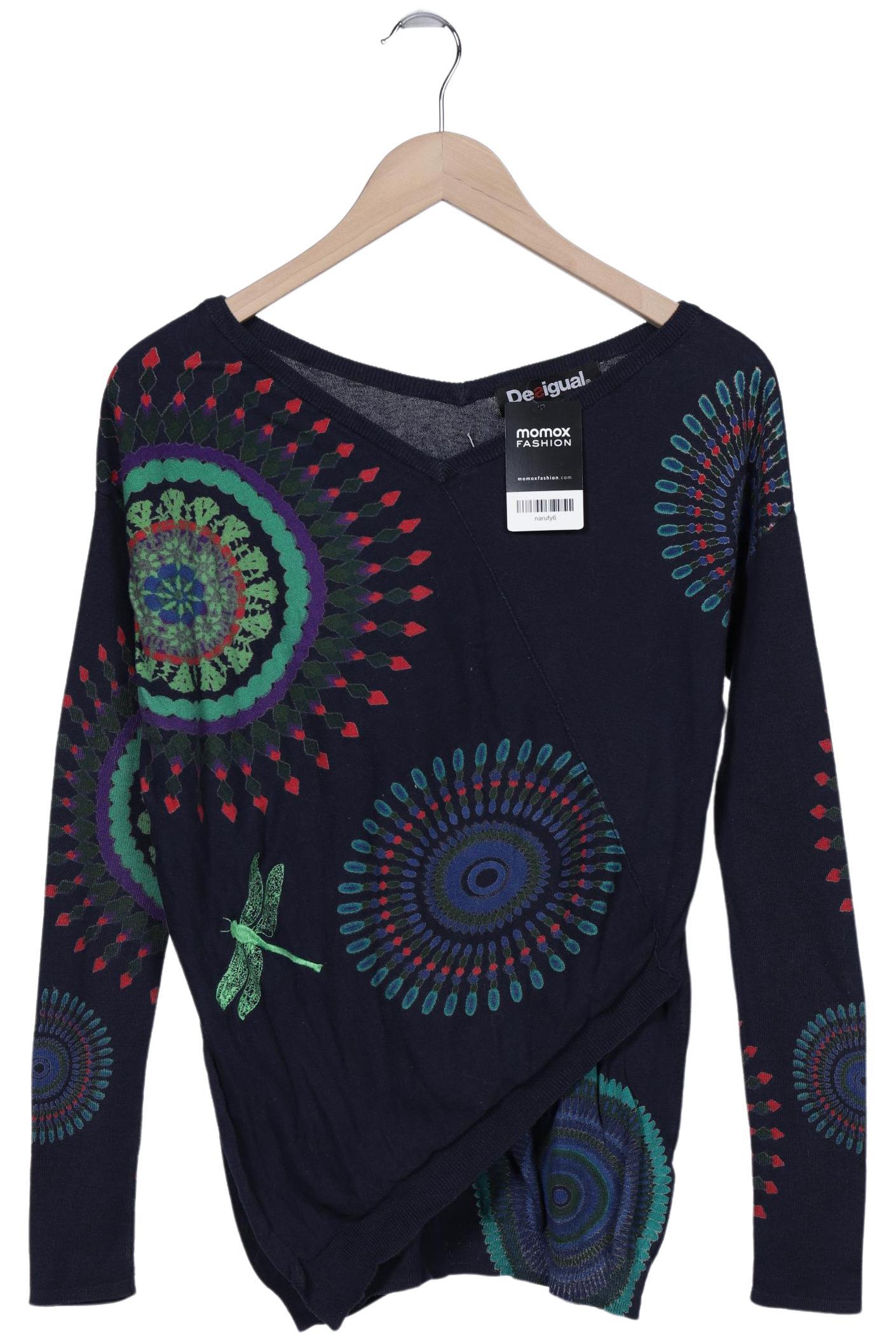 

Desigual Damen Pullover, marineblau, Gr. 42