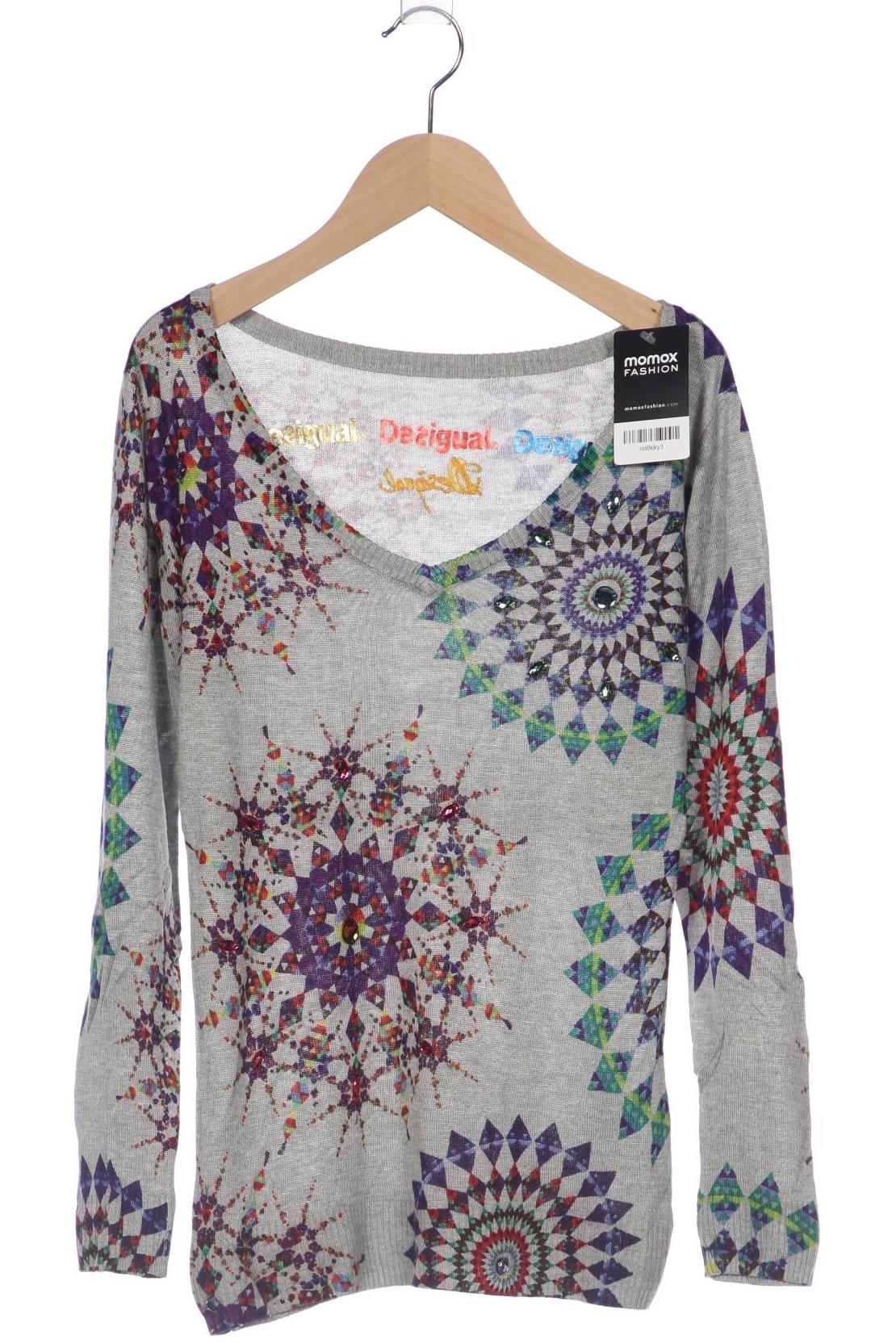 

Desigual Damen Pullover, grau, Gr. 36