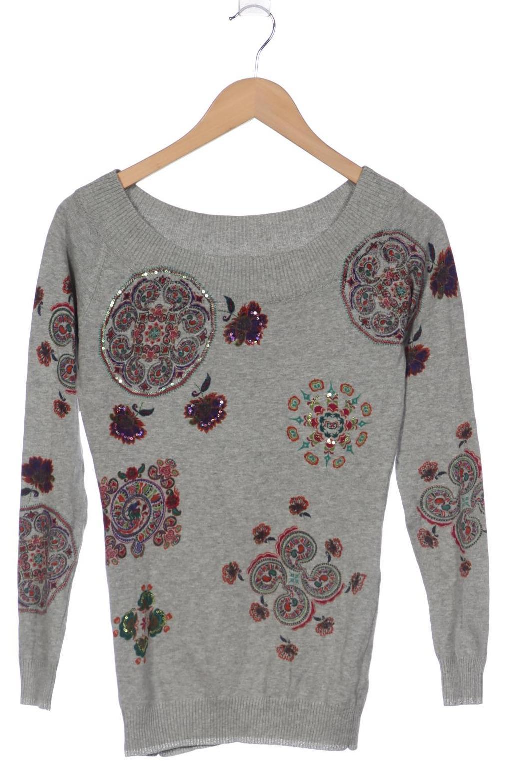 

Desigual Damen Pullover, grau