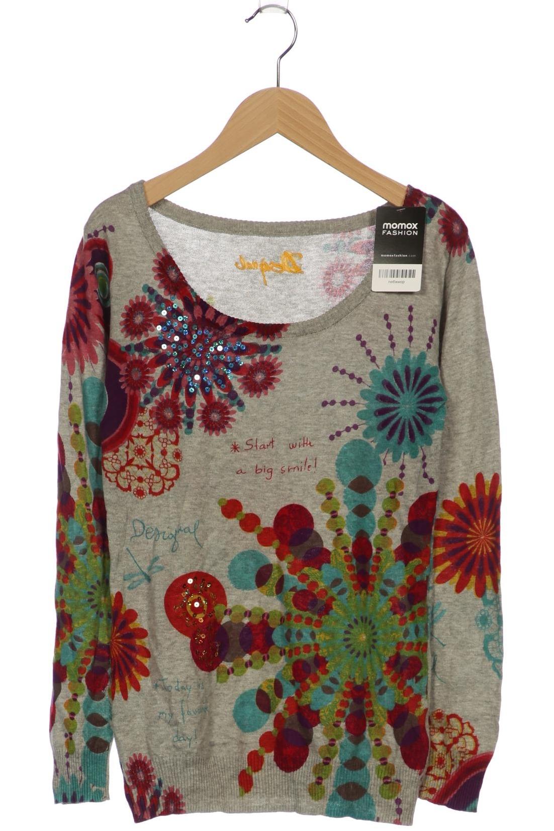 

Desigual Damen Pullover, grau, Gr. 36