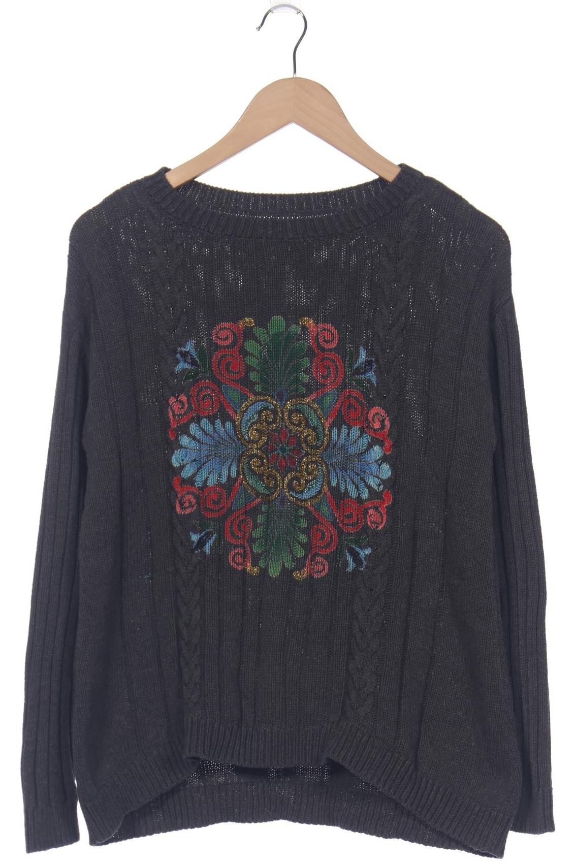 

Desigual Damen Pullover, grau, Gr. 38