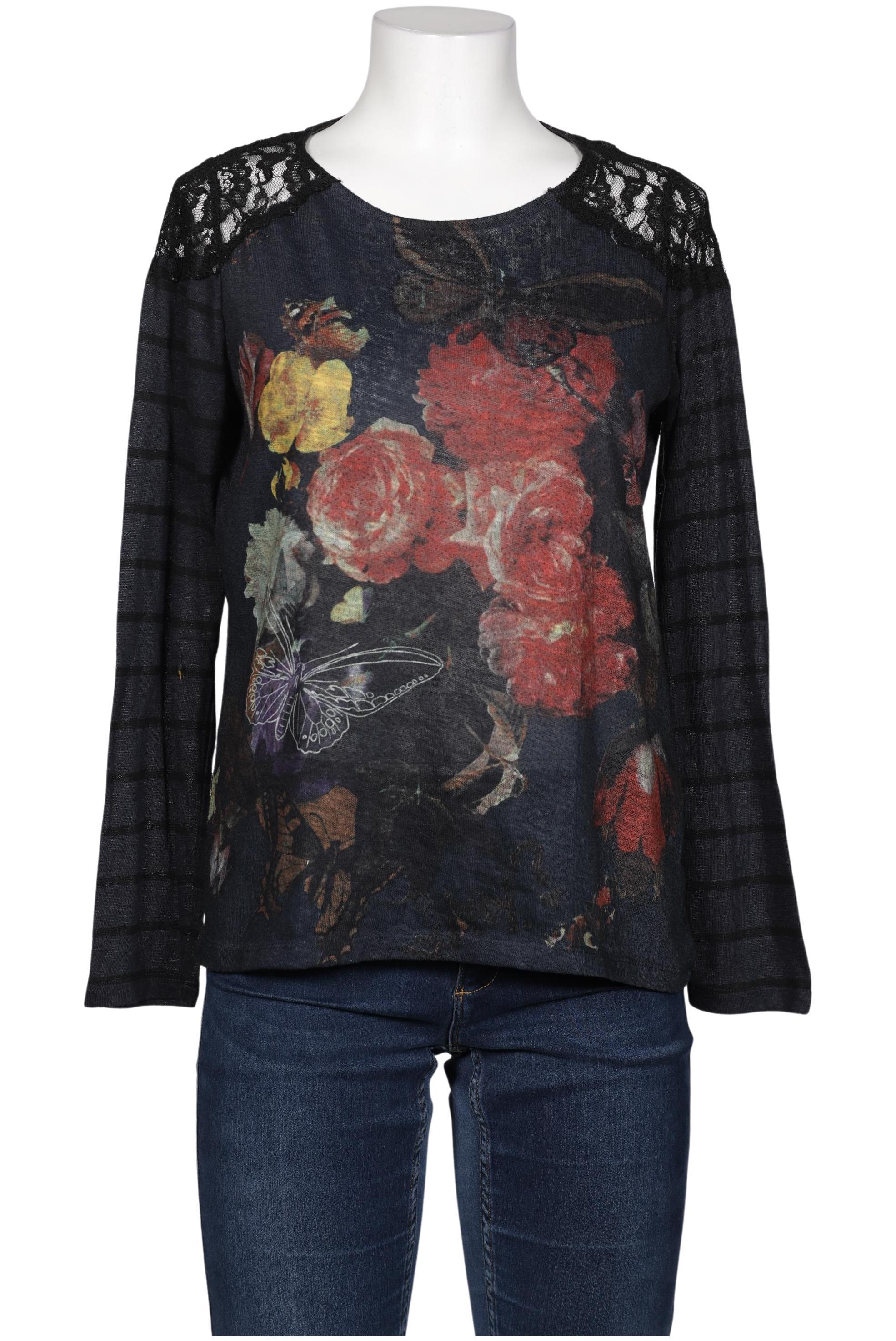 

Desigual Damen Pullover, marineblau, Gr. 42